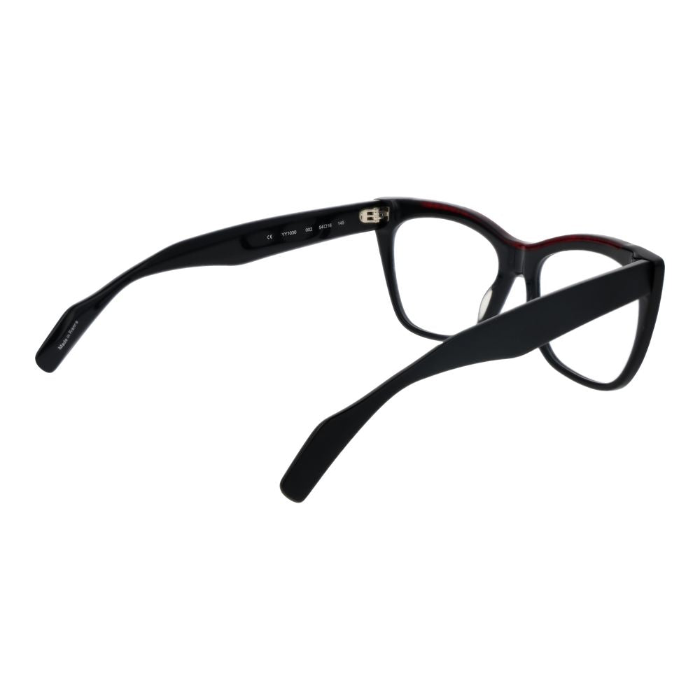 Yohji Yamamoto Black Plastic Glasses Men's (Frames)