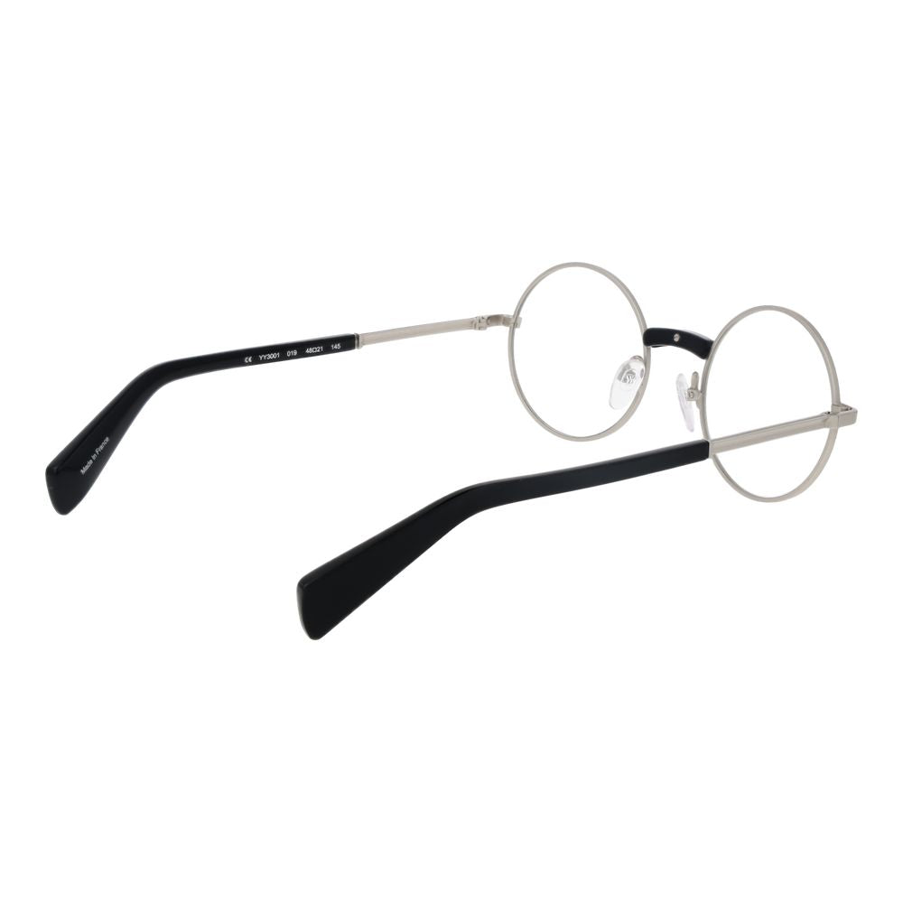 Yohji Yamamoto Silver Metal Glasses Men's (Frames)