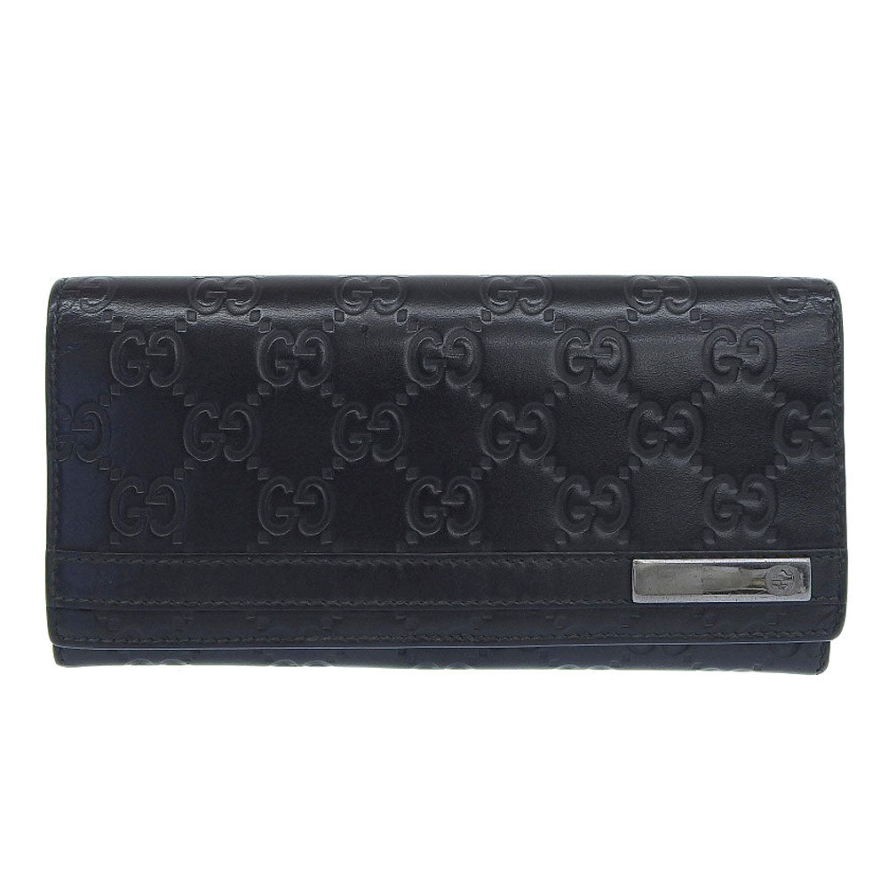 Gucci -- Black Leather Wallet (Pre-Owned)