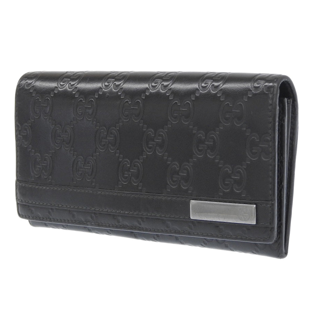 Gucci -- Black Leather Wallet (Pre-Owned)