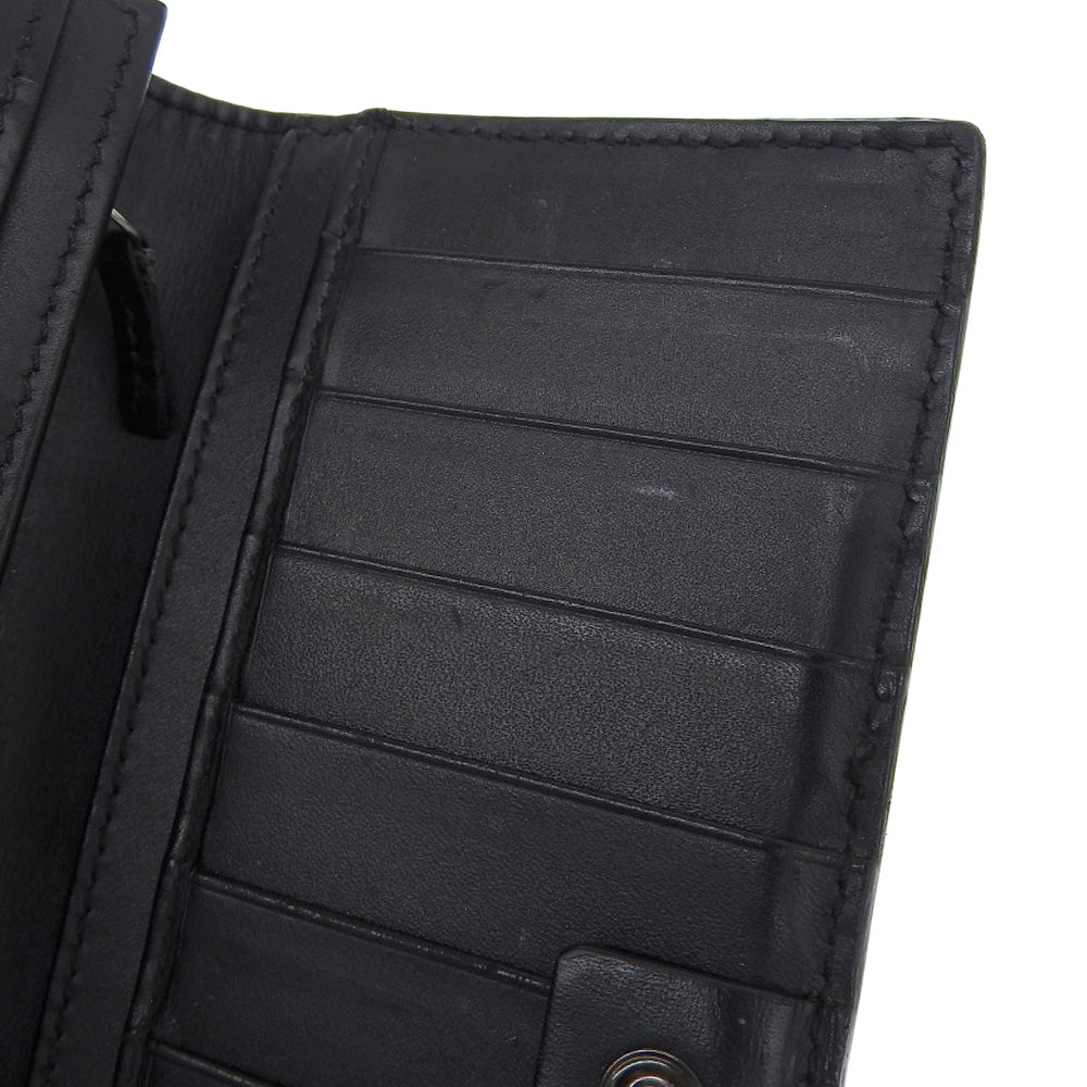 Gucci -- Black Leather Wallet (Pre-Owned)