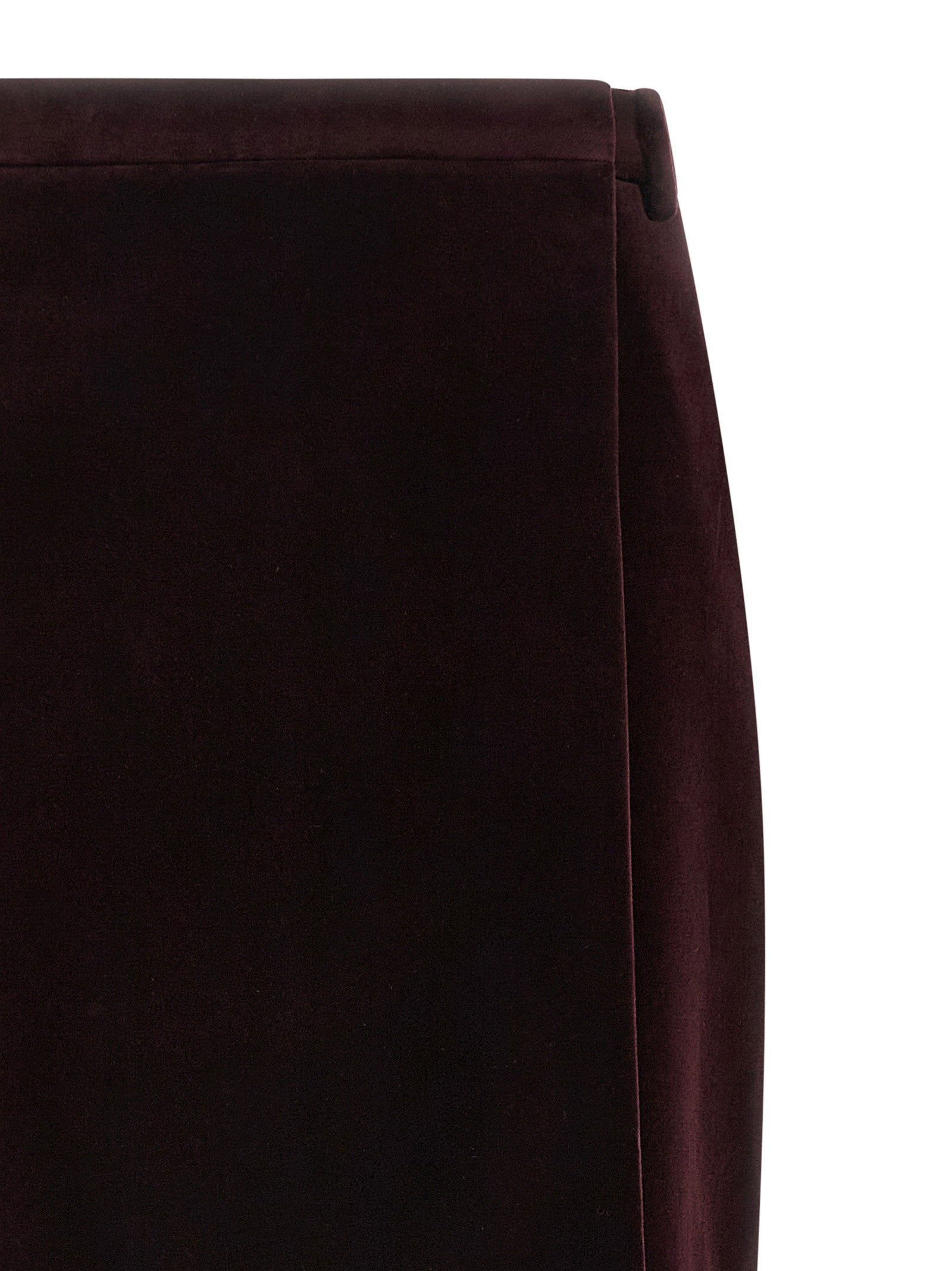 Saint Laurent Women's Velvet Skirt