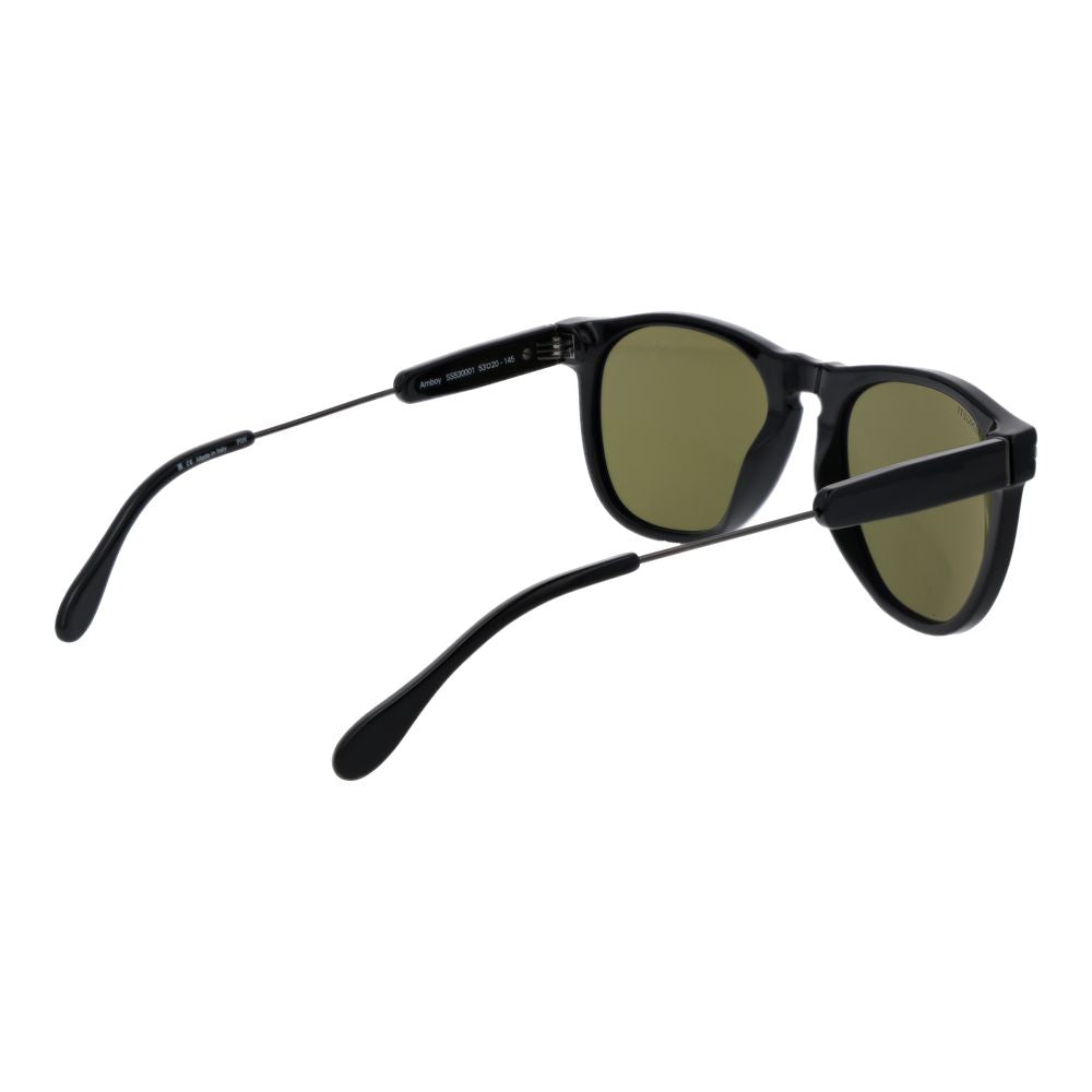 Serengeti Black Plastic Men's Sunglasses