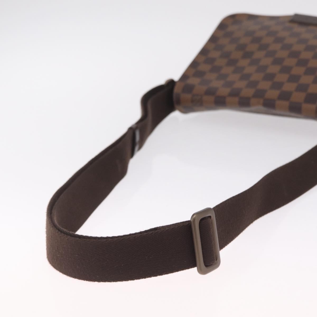 Louis Vuitton District Messenger Damier Brown Canvas Handbag (Pre-Owned)