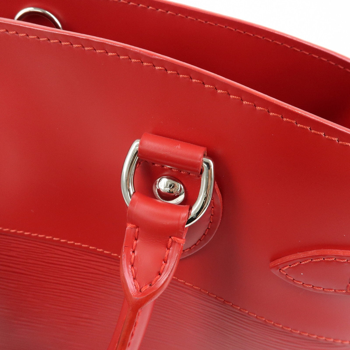Louis Vuitton Passy Epi Leather Red Leather Tote Bag Bag (Pre-Owned)