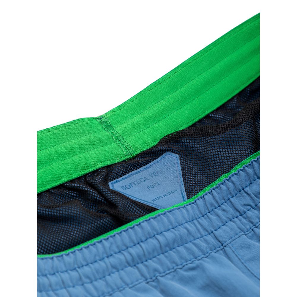 Bottega Veneta Blue Polyamide Swim Men's Shorts