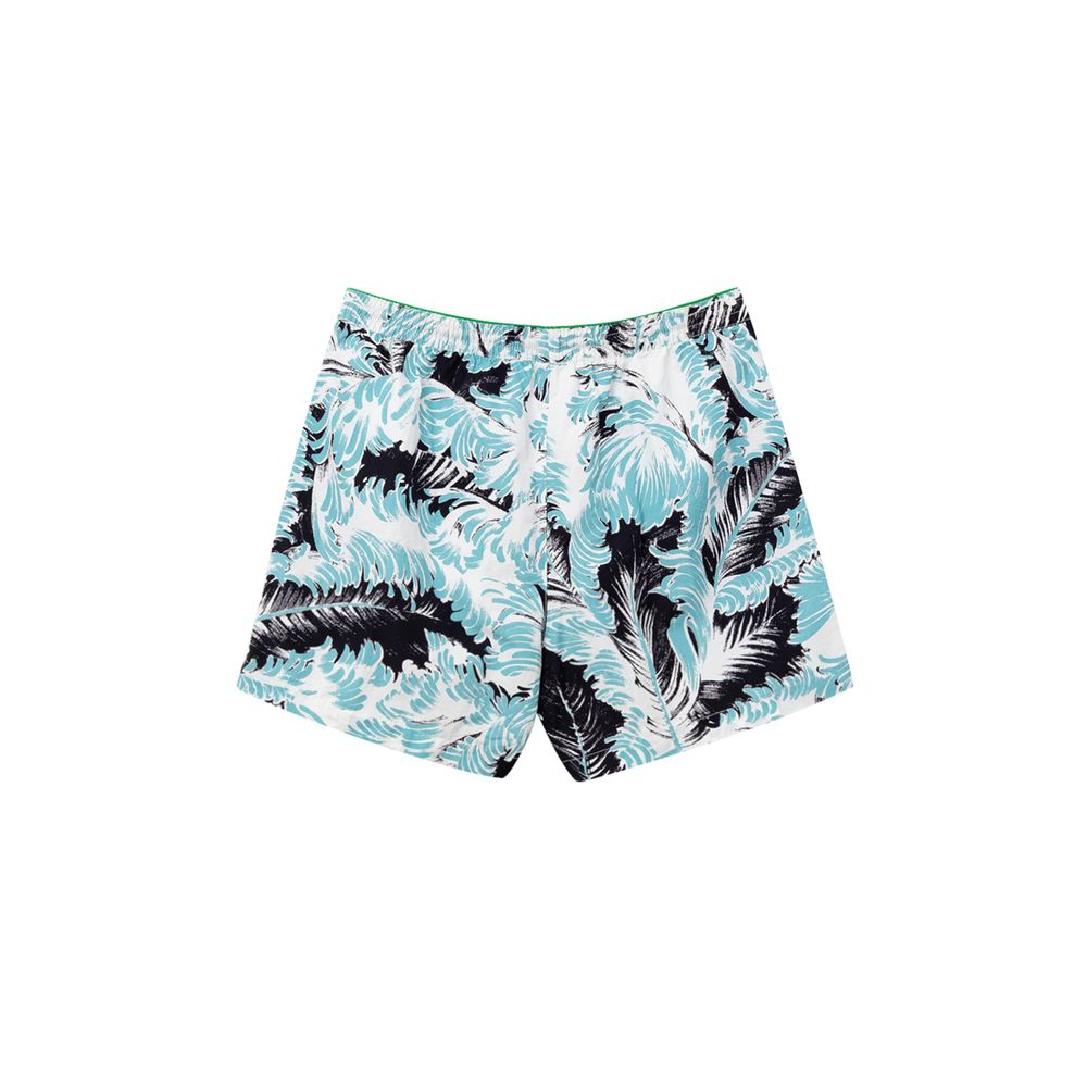 Bottega Veneta White Polyamide Swim Men's Shorts