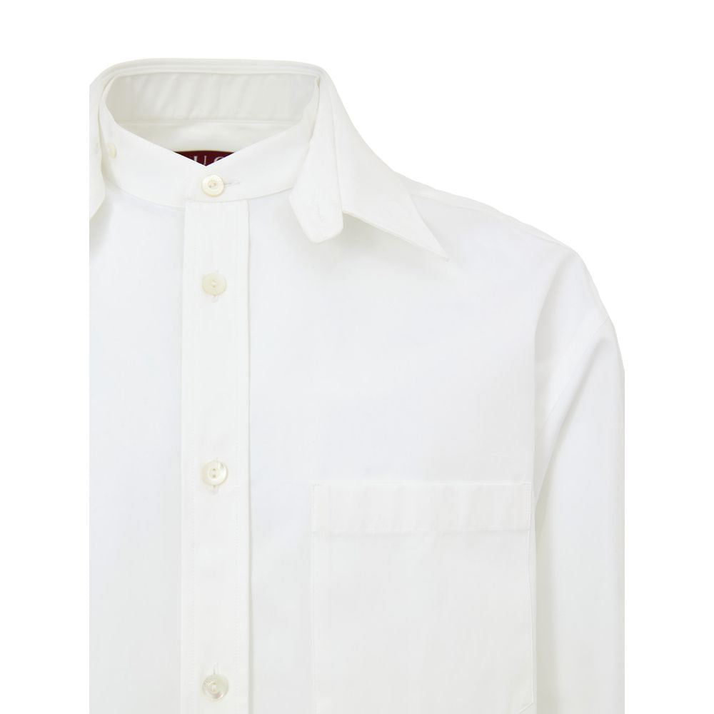 Gucci White Cotton Dress Men's Shirt