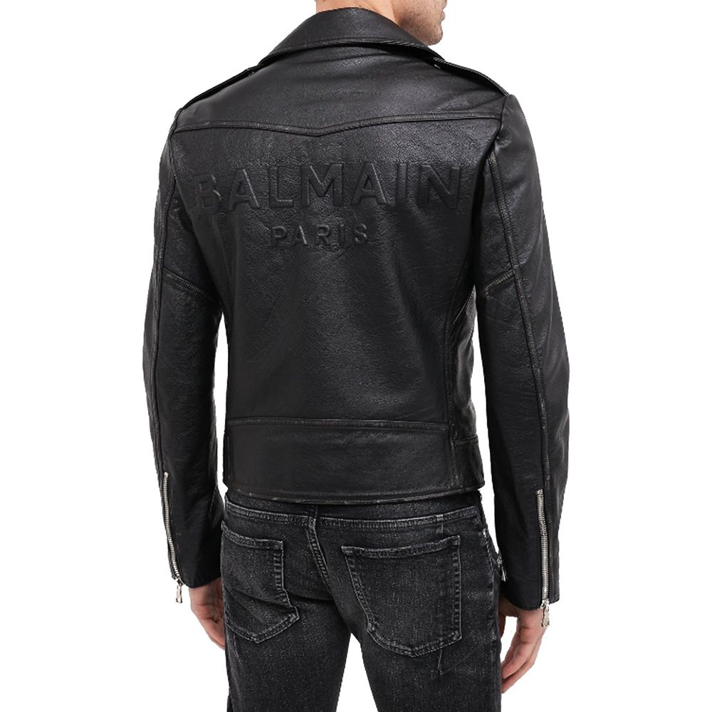 Balmain Leather Men's Jacket
