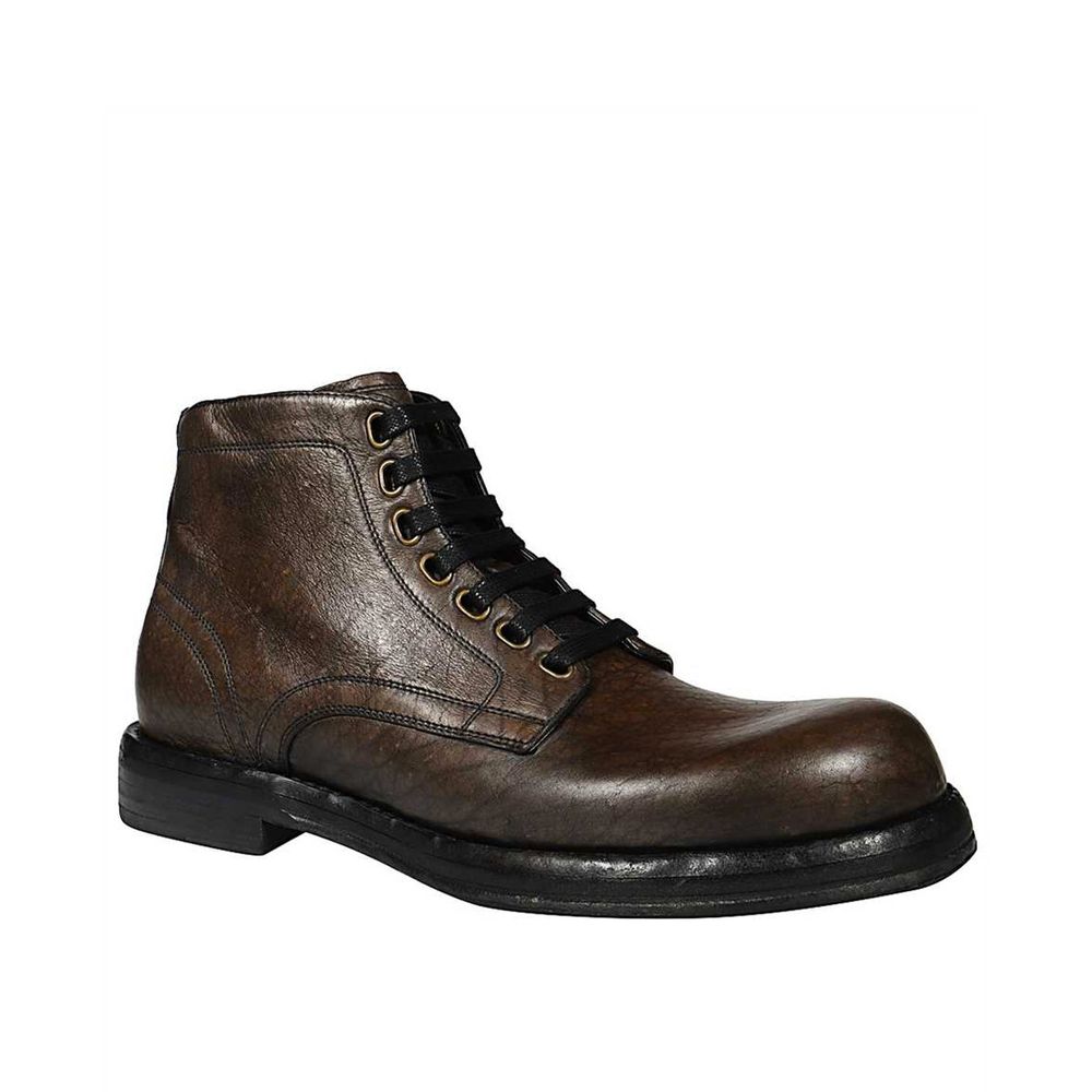 Dolce & Gabbana Leather Men's Boots