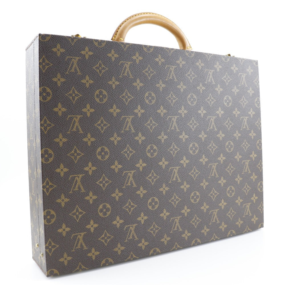 Louis Vuitton Brown Canvas Briefcase Bag (Pre-Owned)