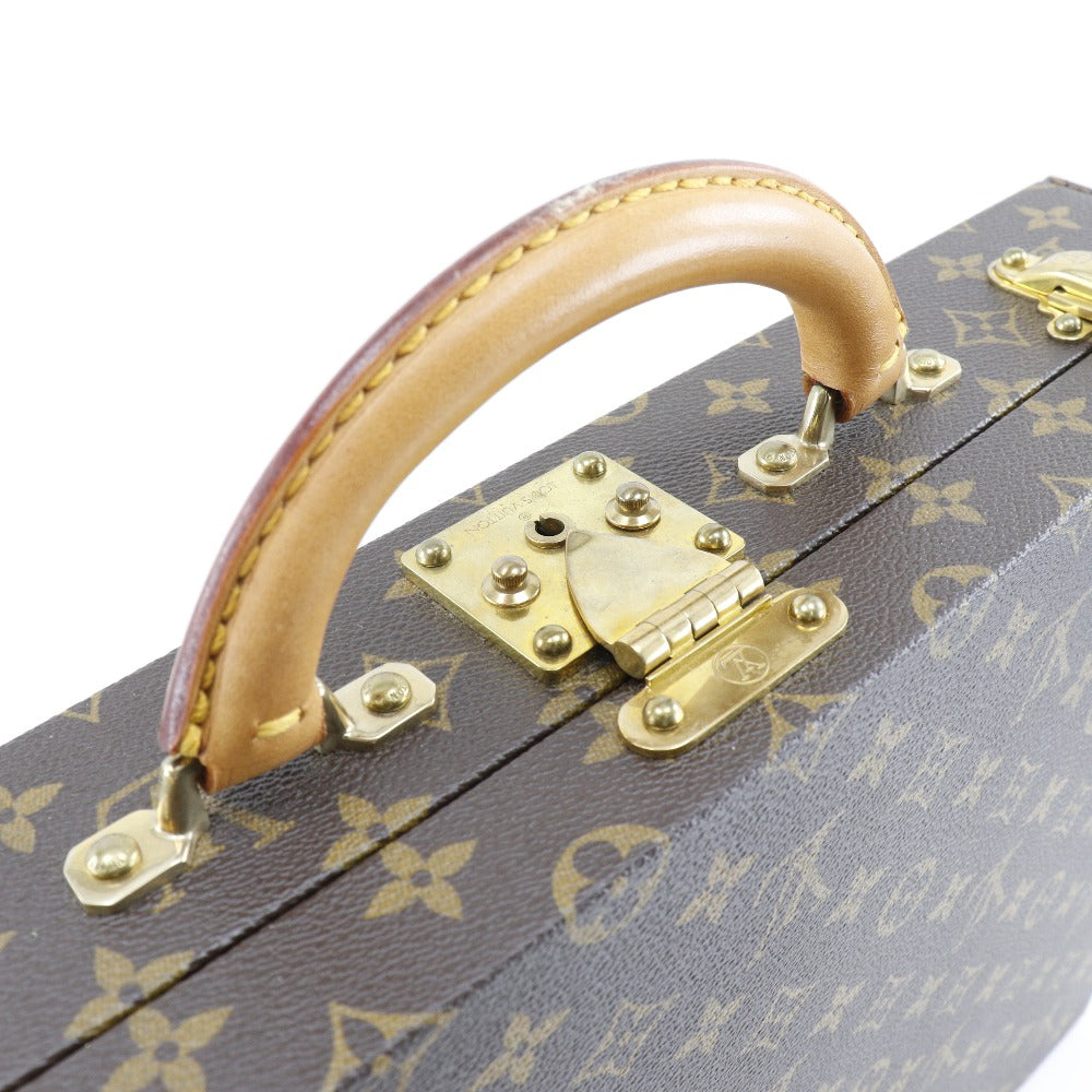 Louis Vuitton Brown Canvas Briefcase Bag (Pre-Owned)