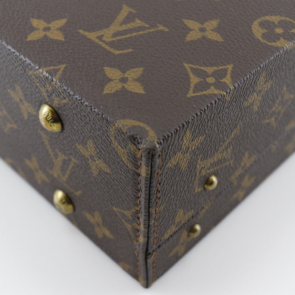 Louis Vuitton Brown Canvas Briefcase Bag (Pre-Owned)