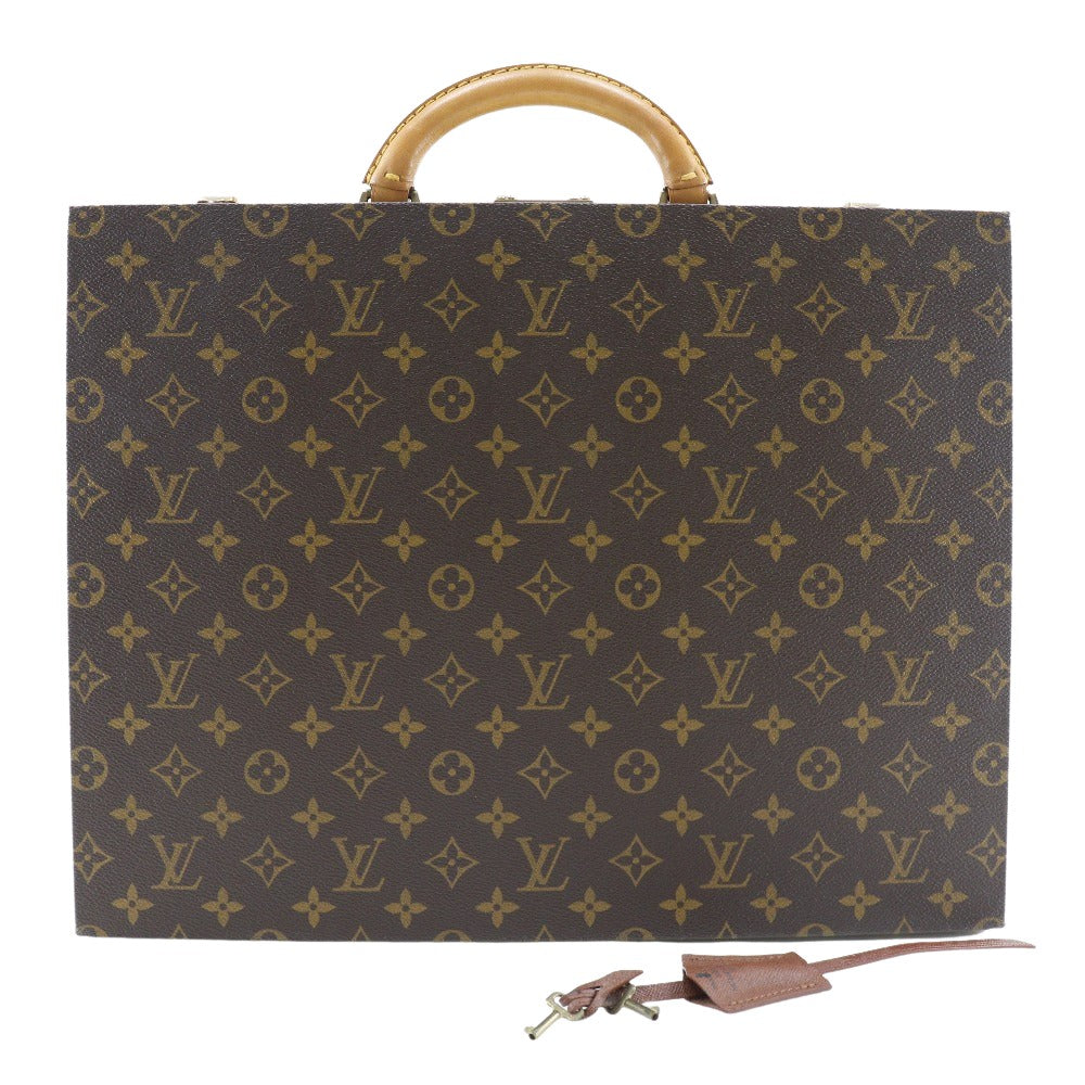 Louis Vuitton Brown Canvas Briefcase Bag (Pre-Owned)