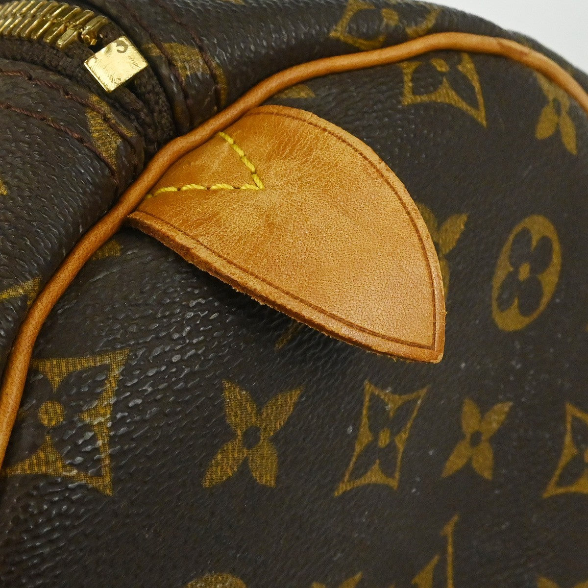 Louis Vuitton Keepall Monogram Brown Canvas Travel Bag Bag (Pre-Owned)