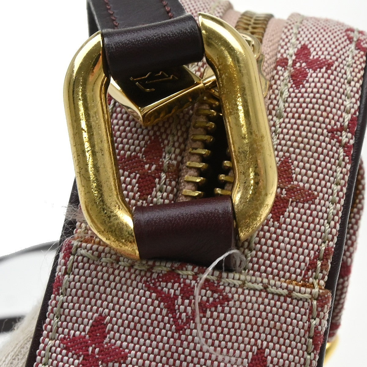 Louis Vuitton Juliette Mini Lin Red Canvas Shoulder Bag Bag (Pre-Owned)