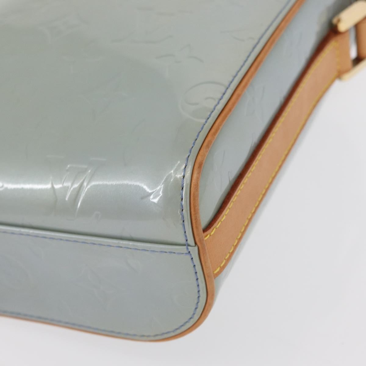 Louis Vuitton Sullivan Monogram Vernis Blue Patent_Leather Shoulder Bag Bag (Pre-Owned)