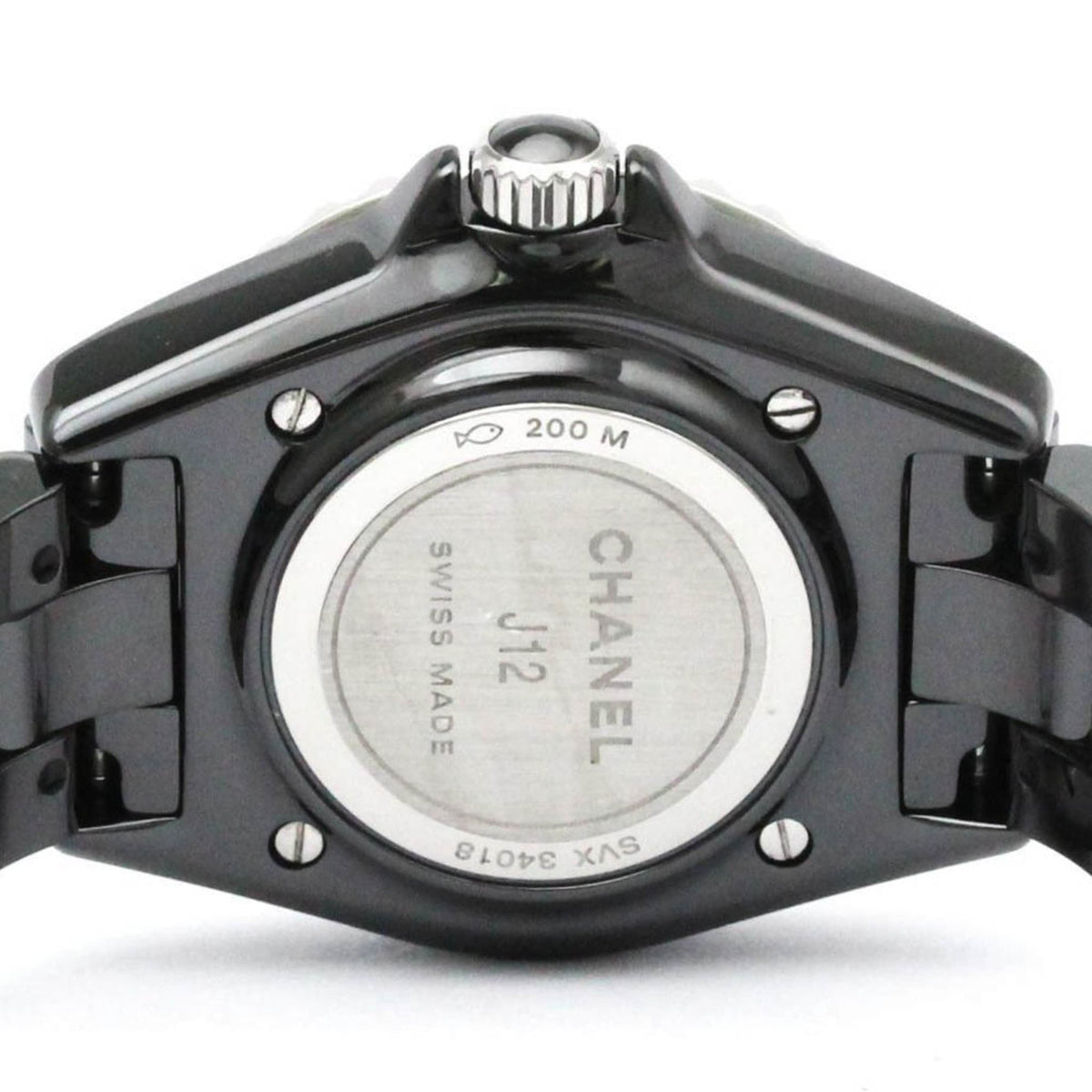 Chanel J12 Quartz Ceramic And Stainless Steel Watch (Pre-Owned)