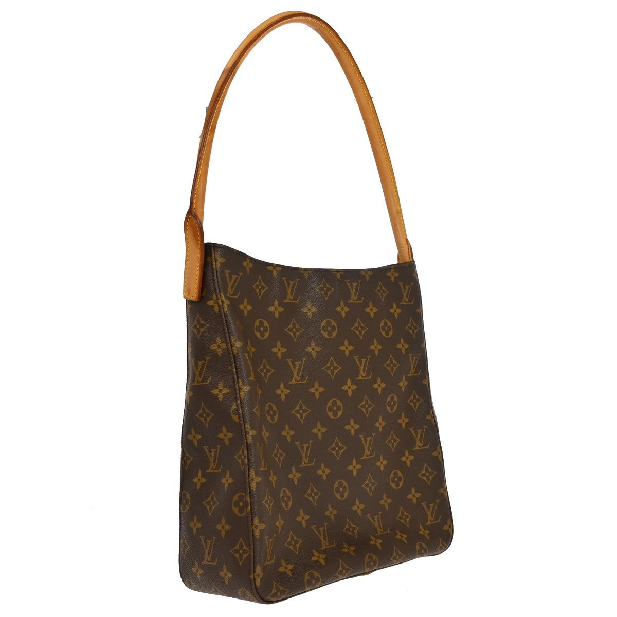 Louis Vuitton Monogram Looping Monogram Canvas Brown Canvas Shoulder Bag Bag (Pre-Owned)
