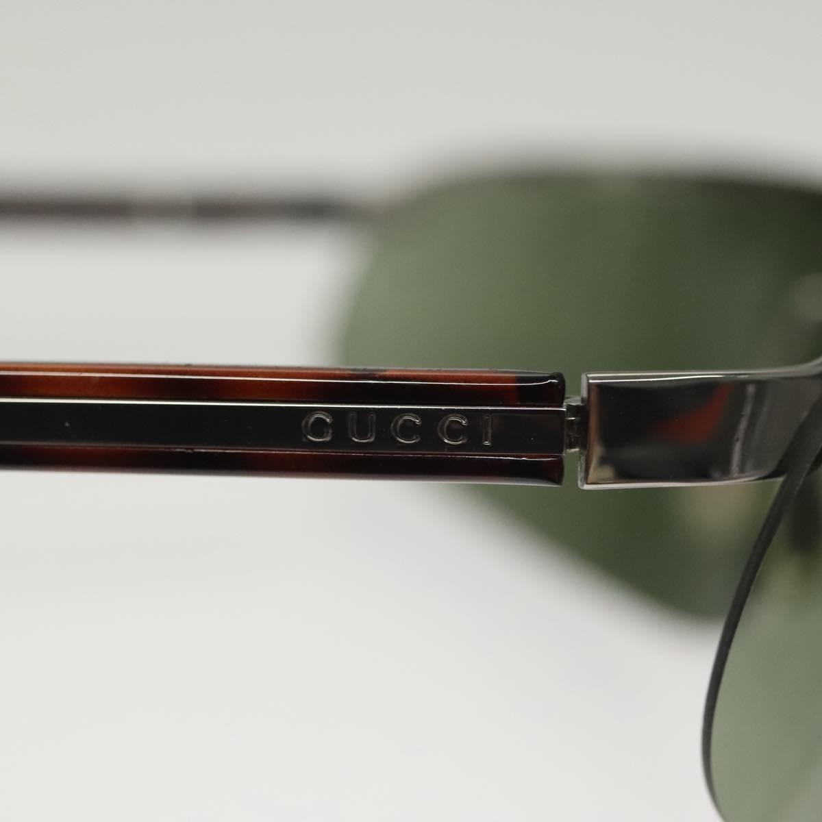 Gucci Eyewear Sunglasses Gold Metal Sunglasse Accessory (Pre-Owned)