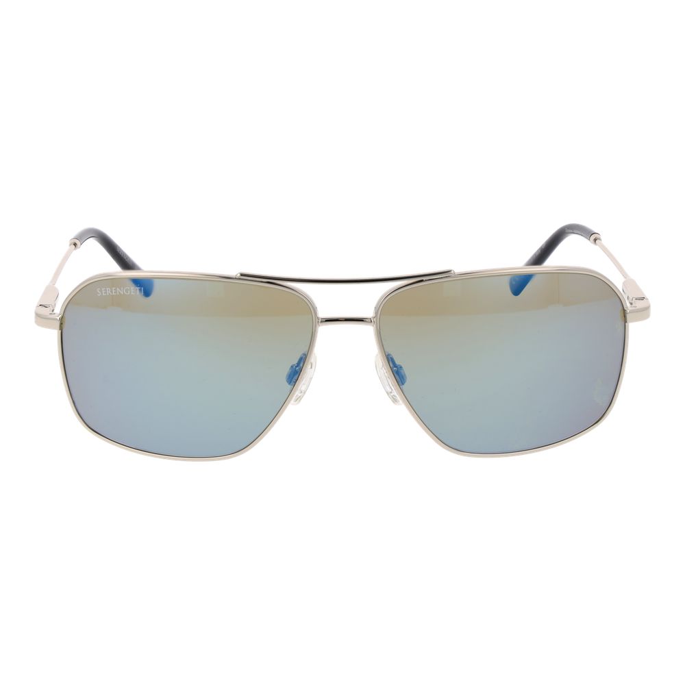 Serengeti Silver Metal Men's Sunglasses