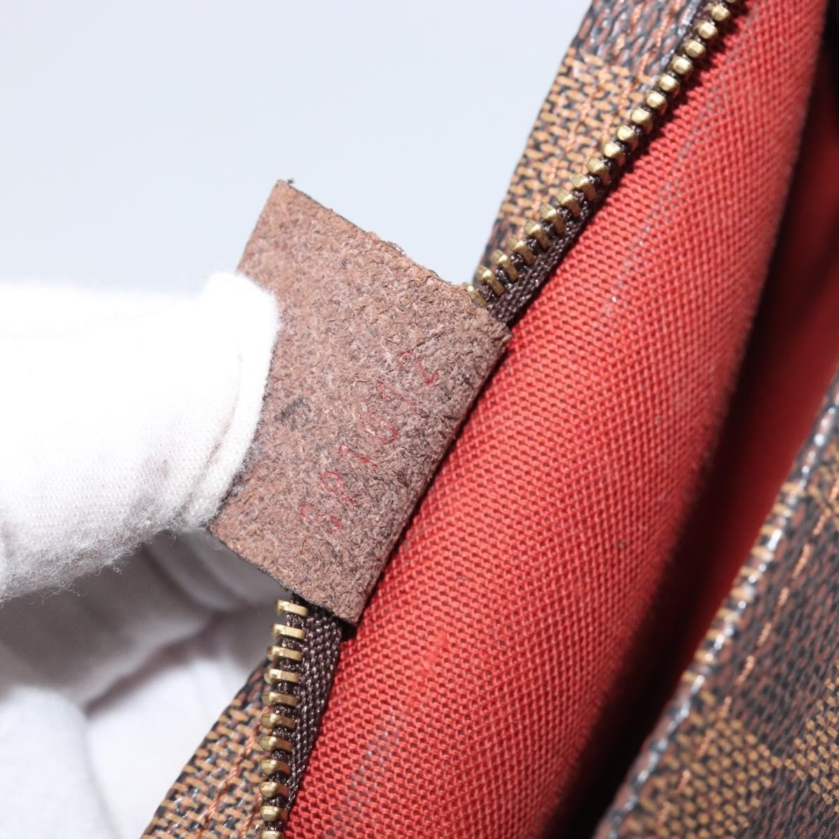 Louis Vuitton Trousse Make Up Damier Brown Canvas Clutche & Pouche Bag (Pre-Owned)
