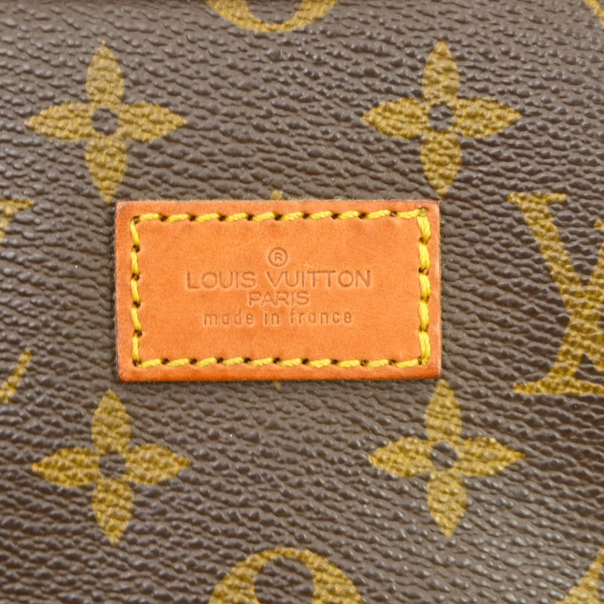 Louis Vuitton Saumur Monogram Canvas Brown Canvas Shoulder Bag Bag (Pre-Owned)