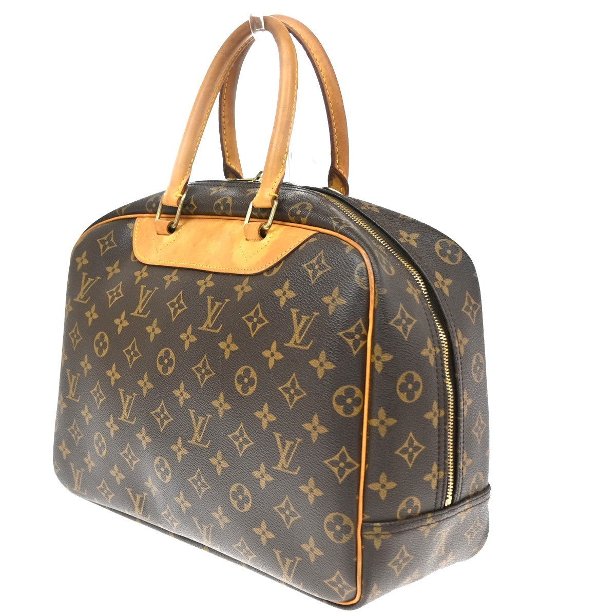 Louis Vuitton Trouville Monogram Canvas Brown Canvas Handbag (Pre-Owned)