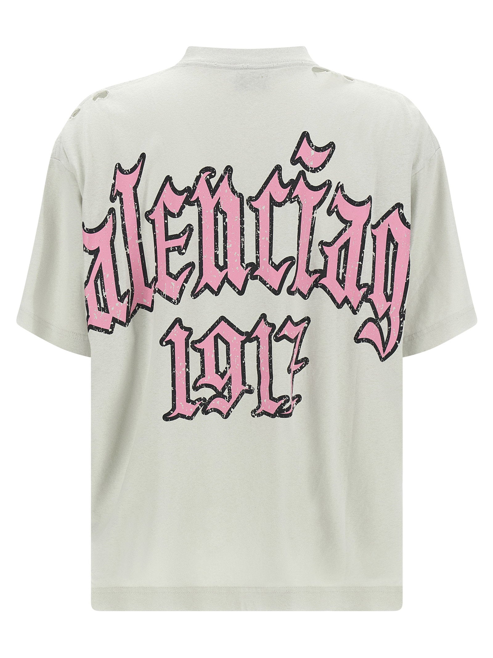 Balenciaga Women's Blackletter Script T-Shirt
