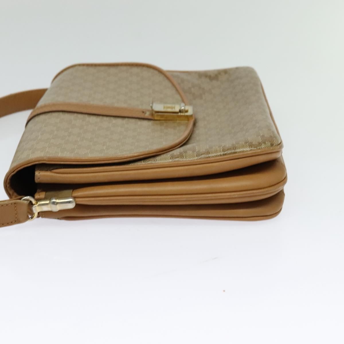 Celine Vintage Macadam Canvas Beige Canvas Backpack Bag (Pre-Owned)