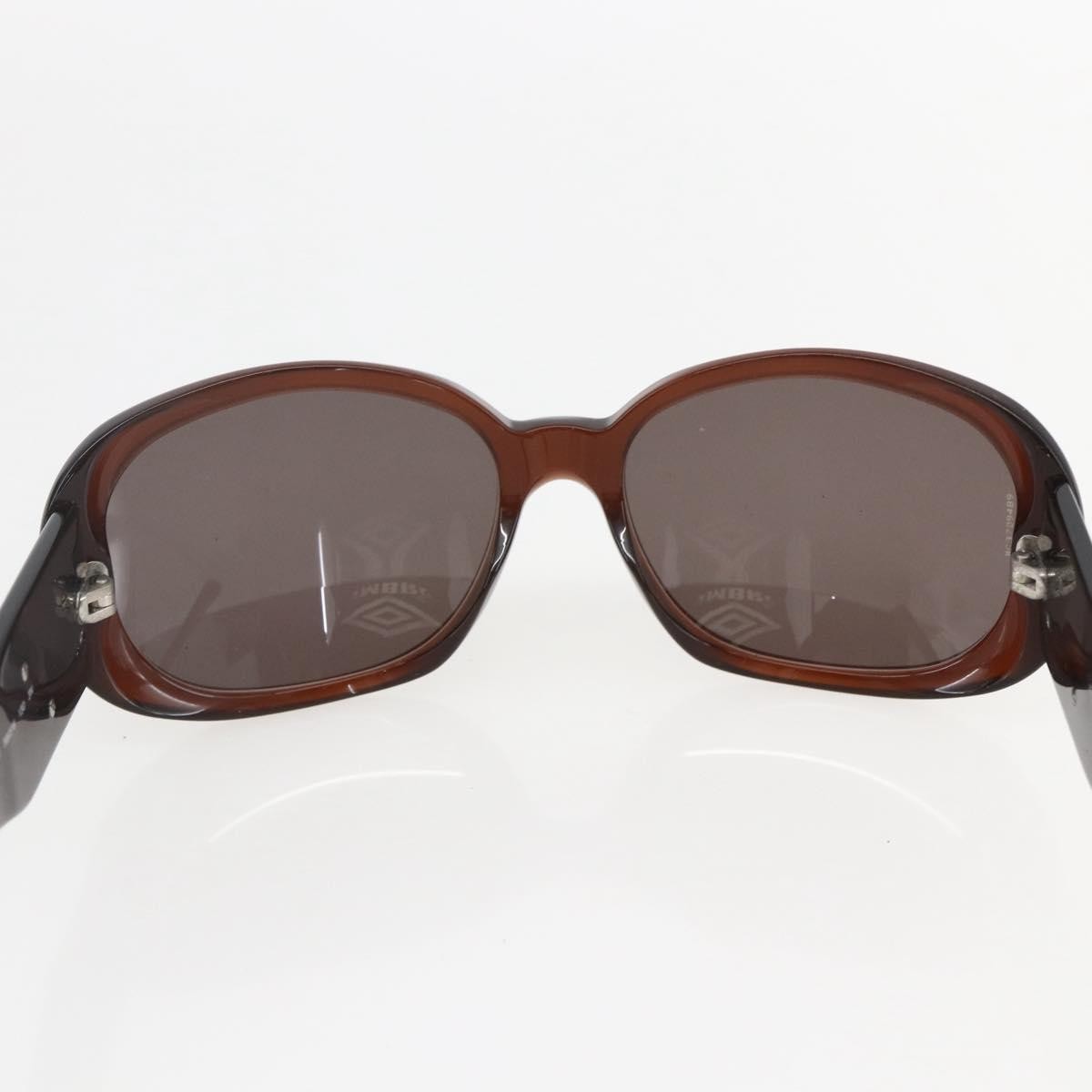 Chanel Camélia Plastic Brown Plastic Sunglasse Accessory (Pre-Owned)