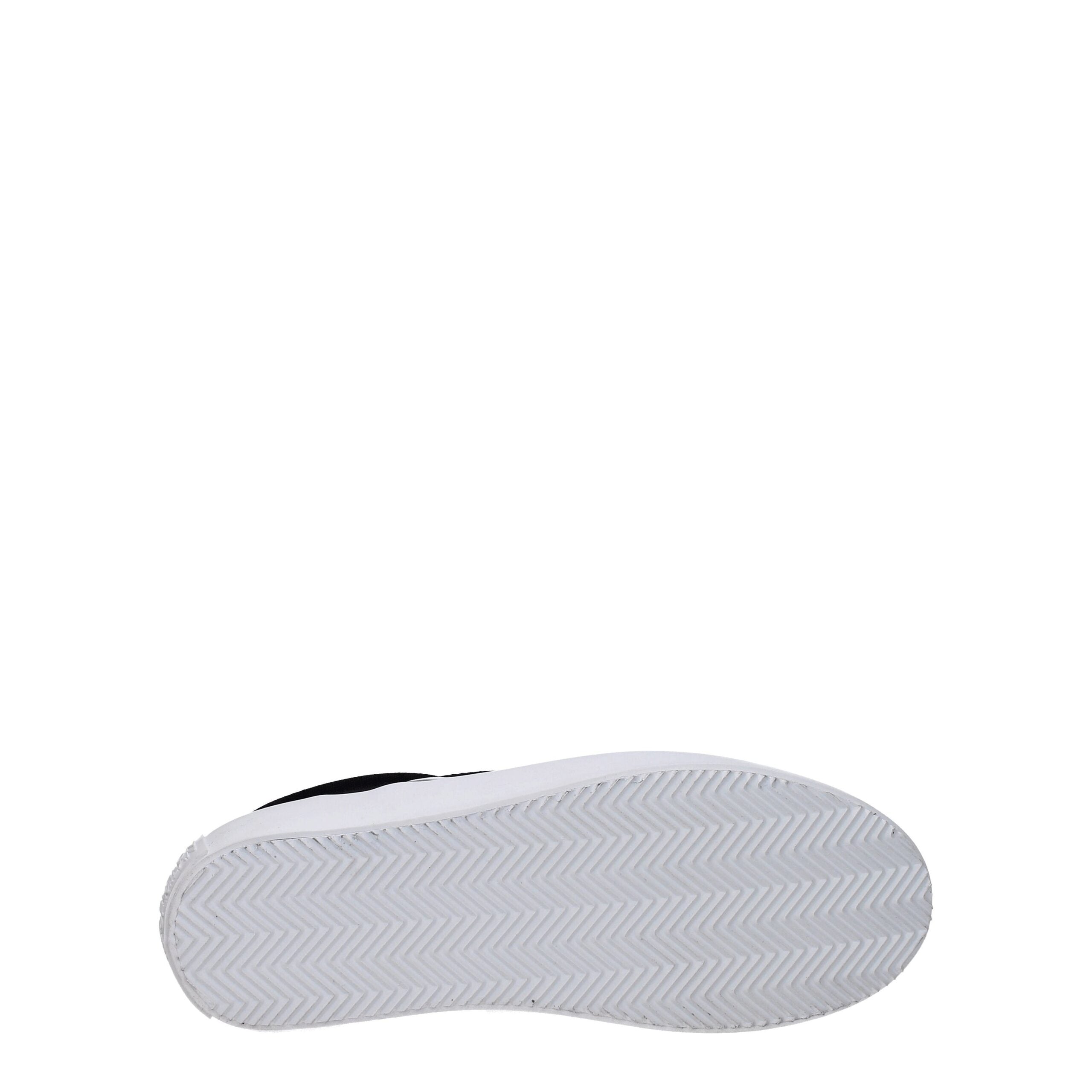 Marcelo Burlon Black Fabric Slip-On Men's Loafers