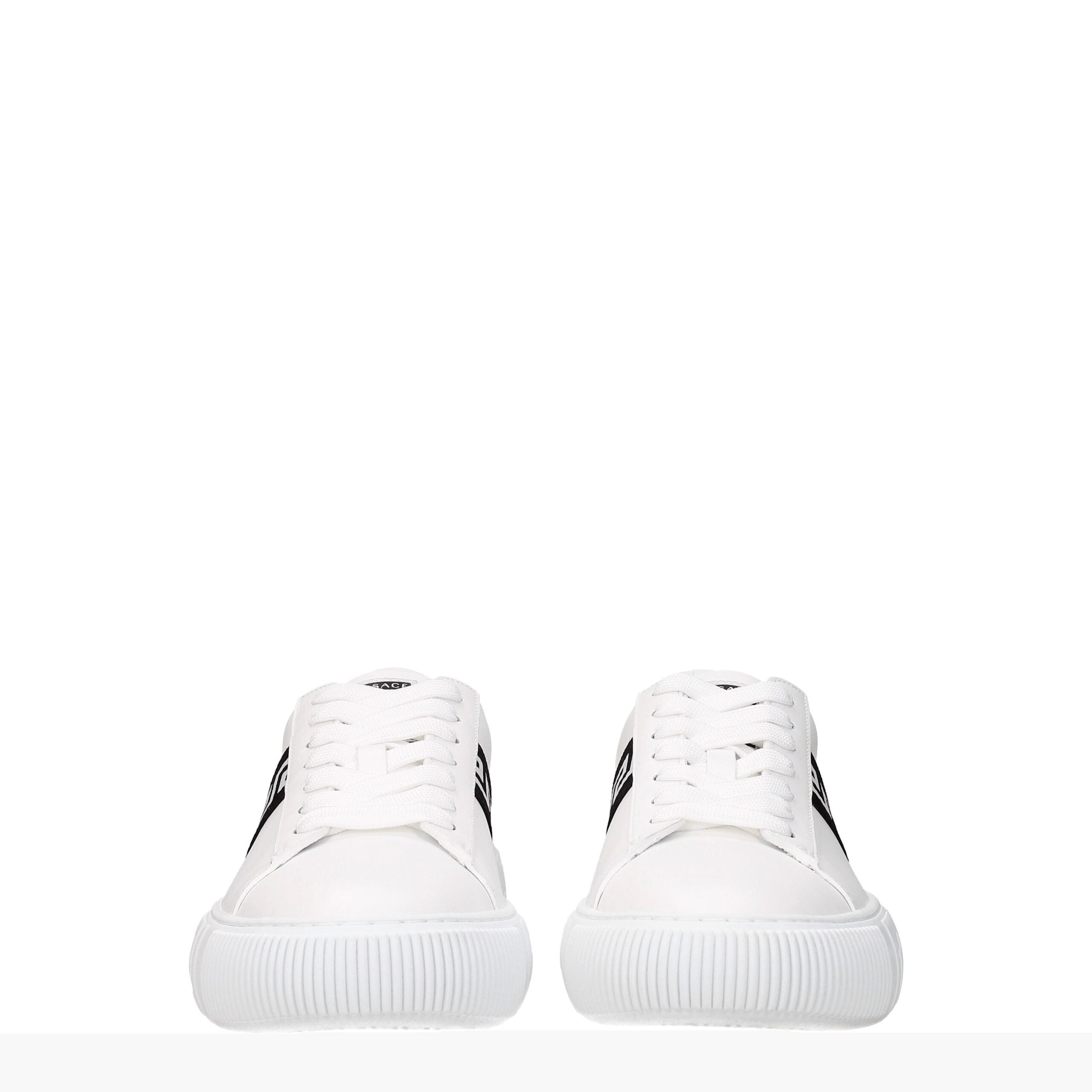 Versace White Leather Men's Sneakers
