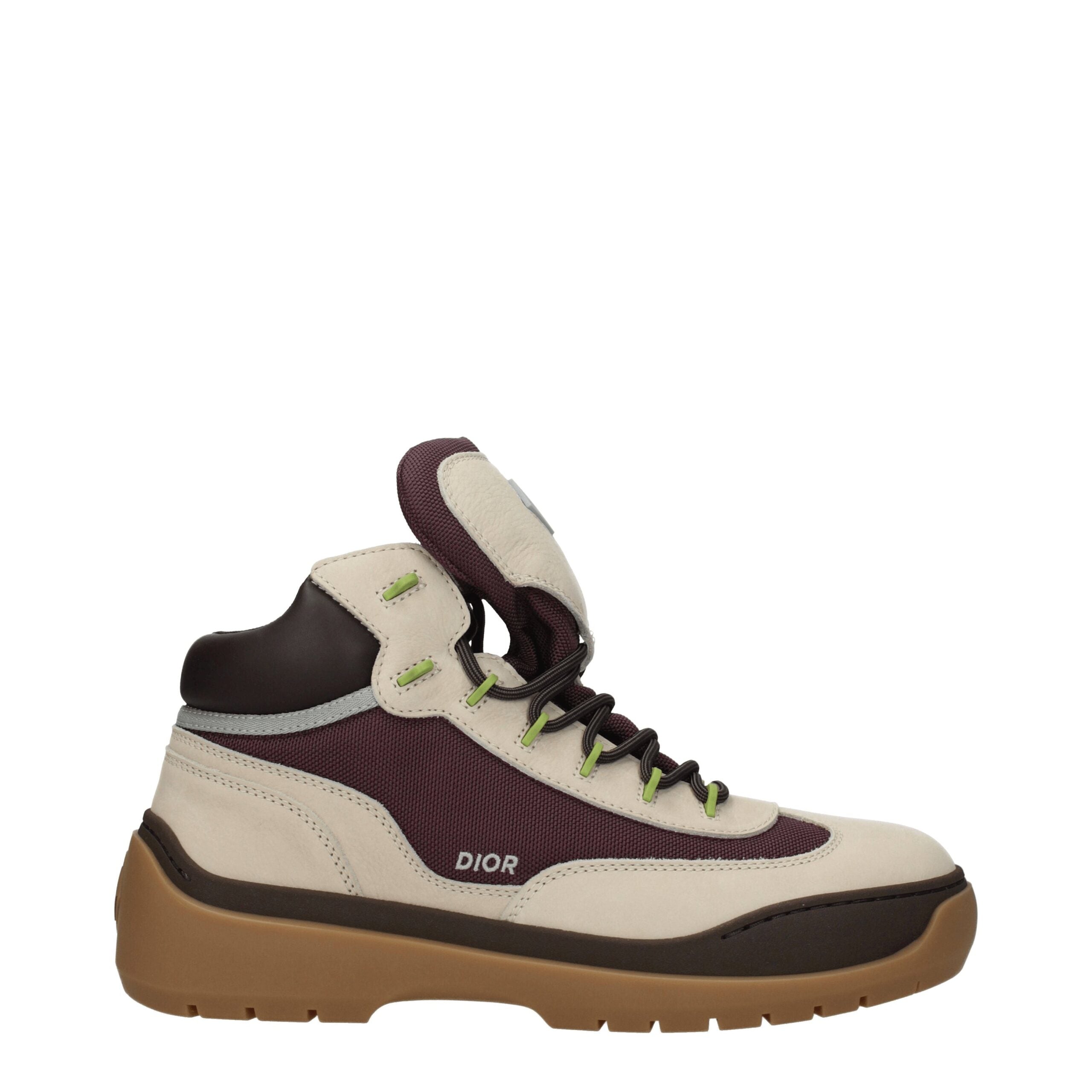 Christian Dior Beige Leather Ankle Men's Boots