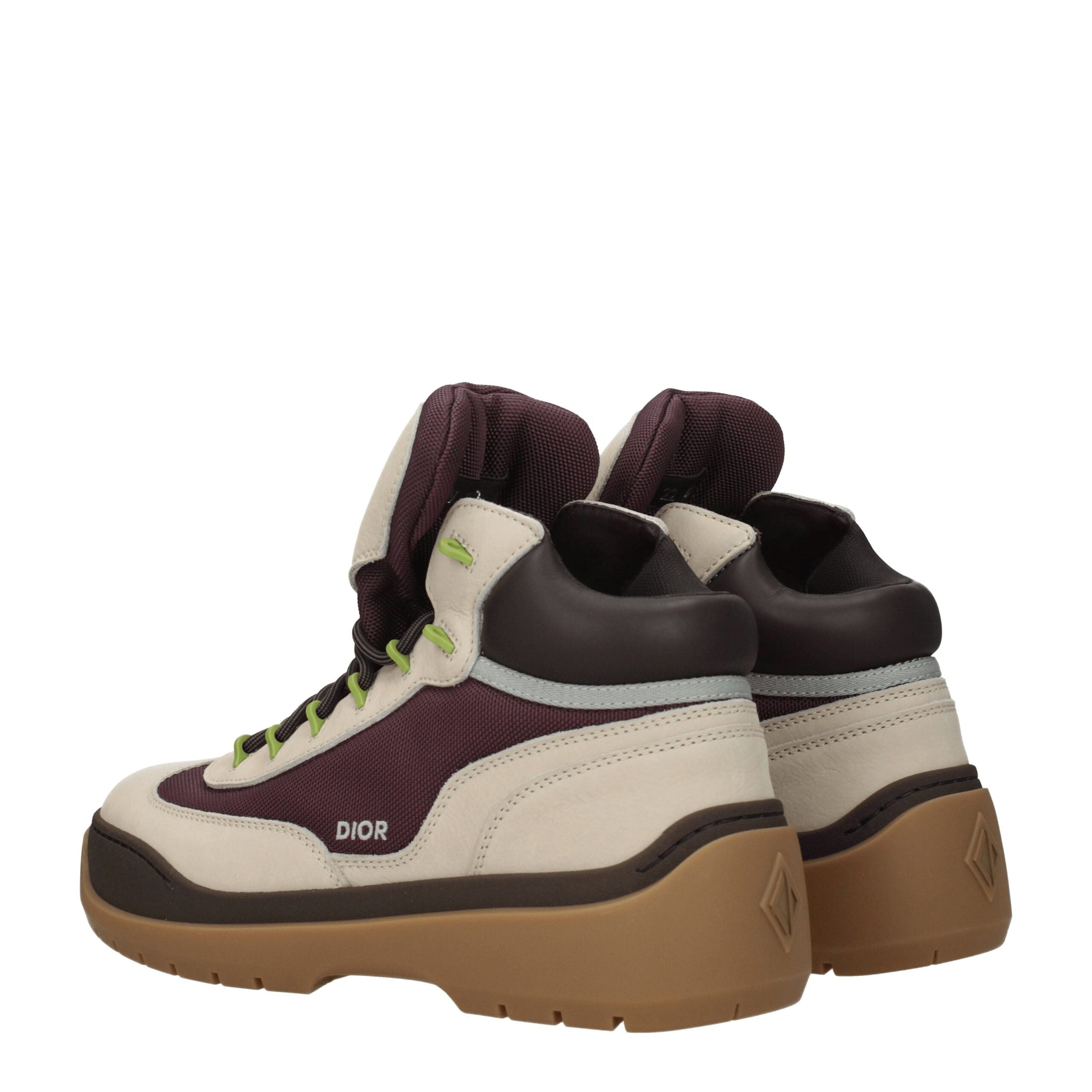 Christian Dior Beige Leather Ankle Men's Boots