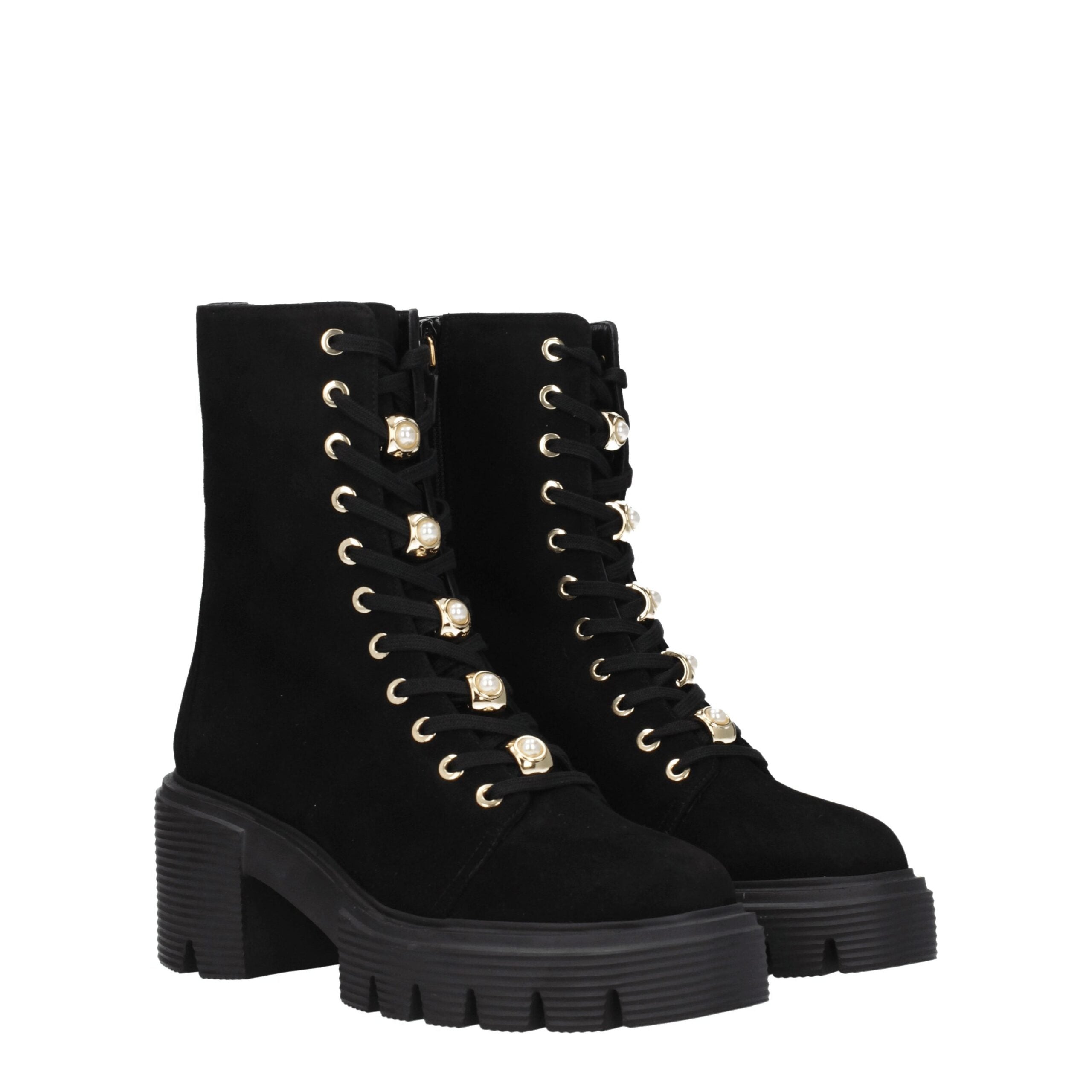 Stuart Weitzman Black Leather Ankle Women's Boots