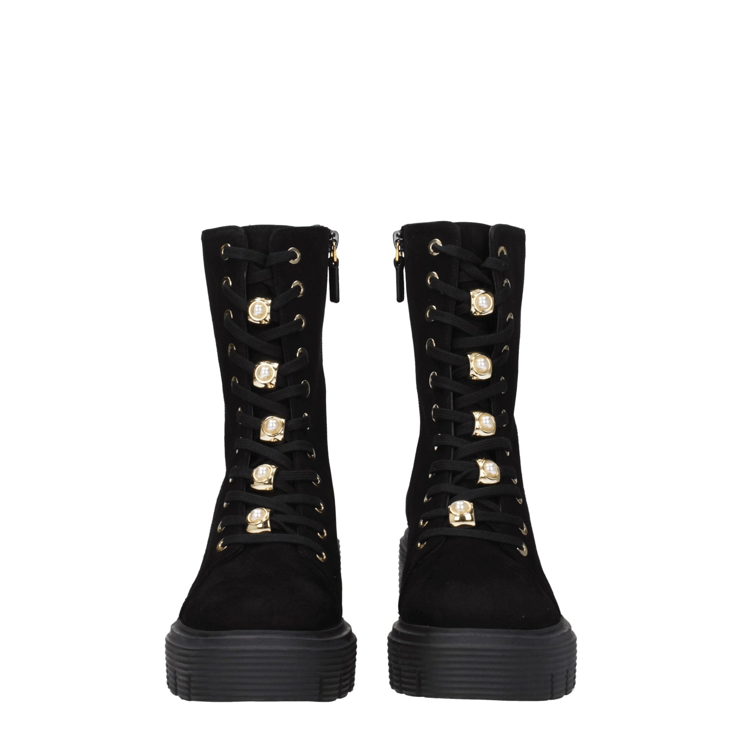 Stuart Weitzman Black Leather Ankle Women's Boots