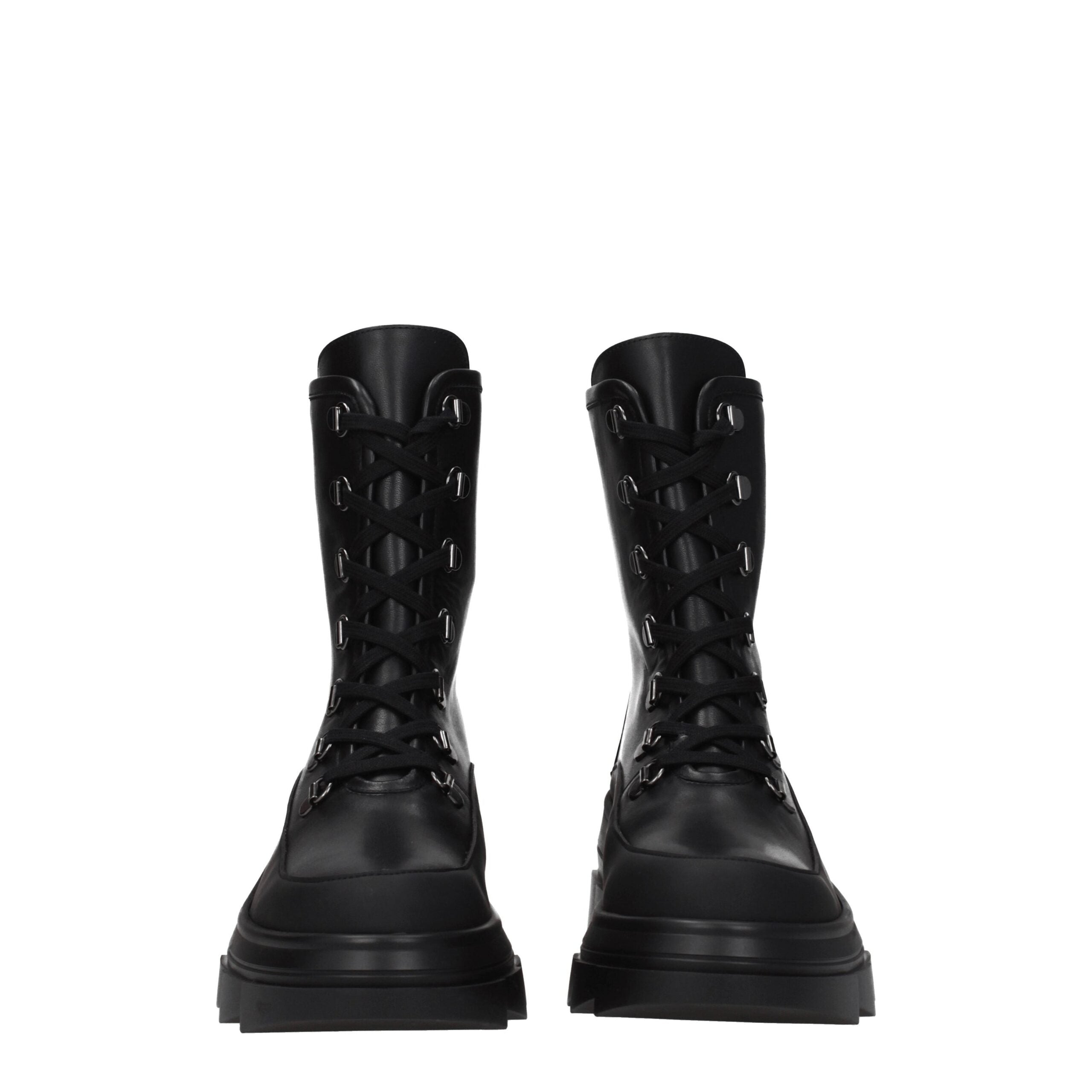 Stuart Weitzman Black Leather Ankle Women's Boots