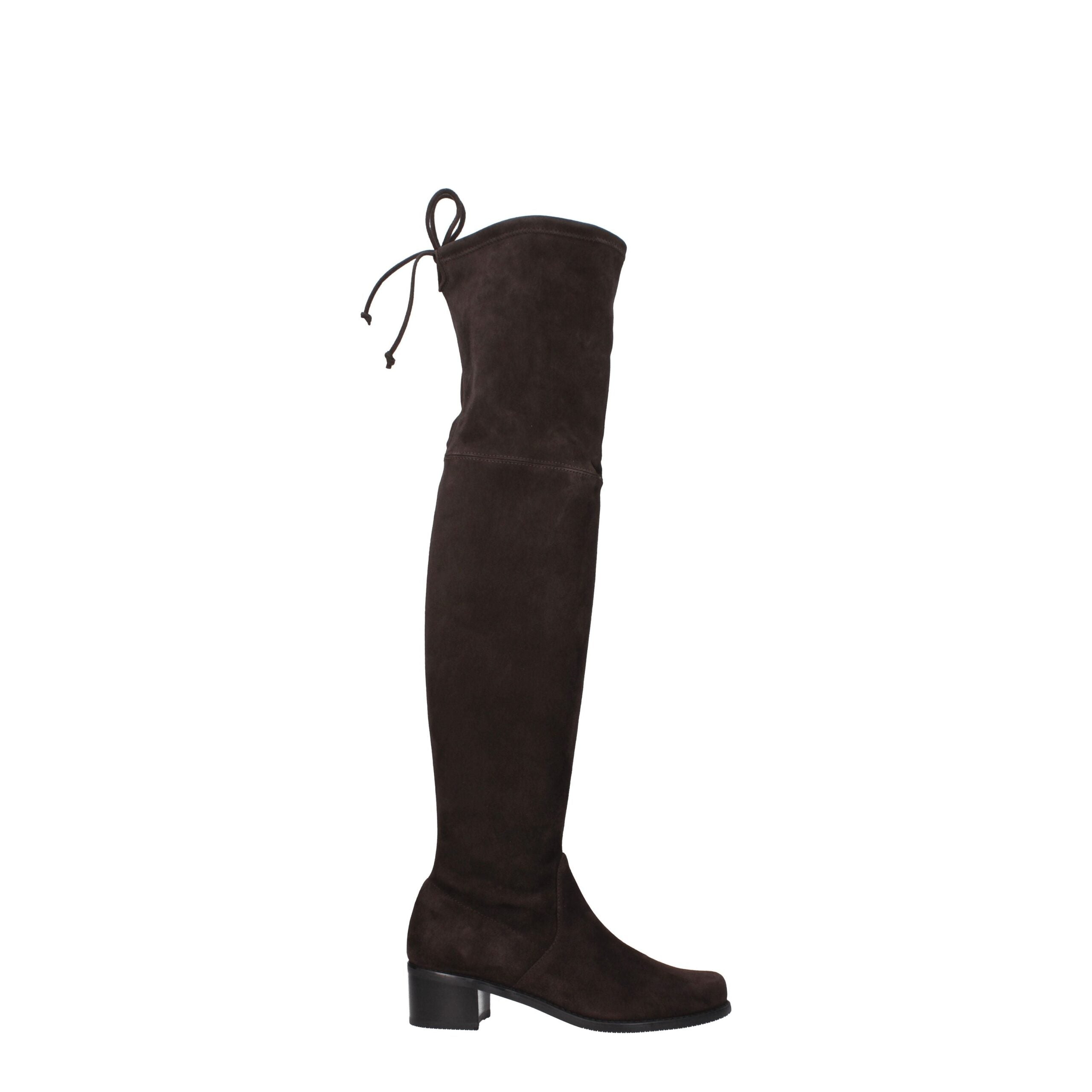 Stuart Weitzman Brown Leather Over The Women's Knee