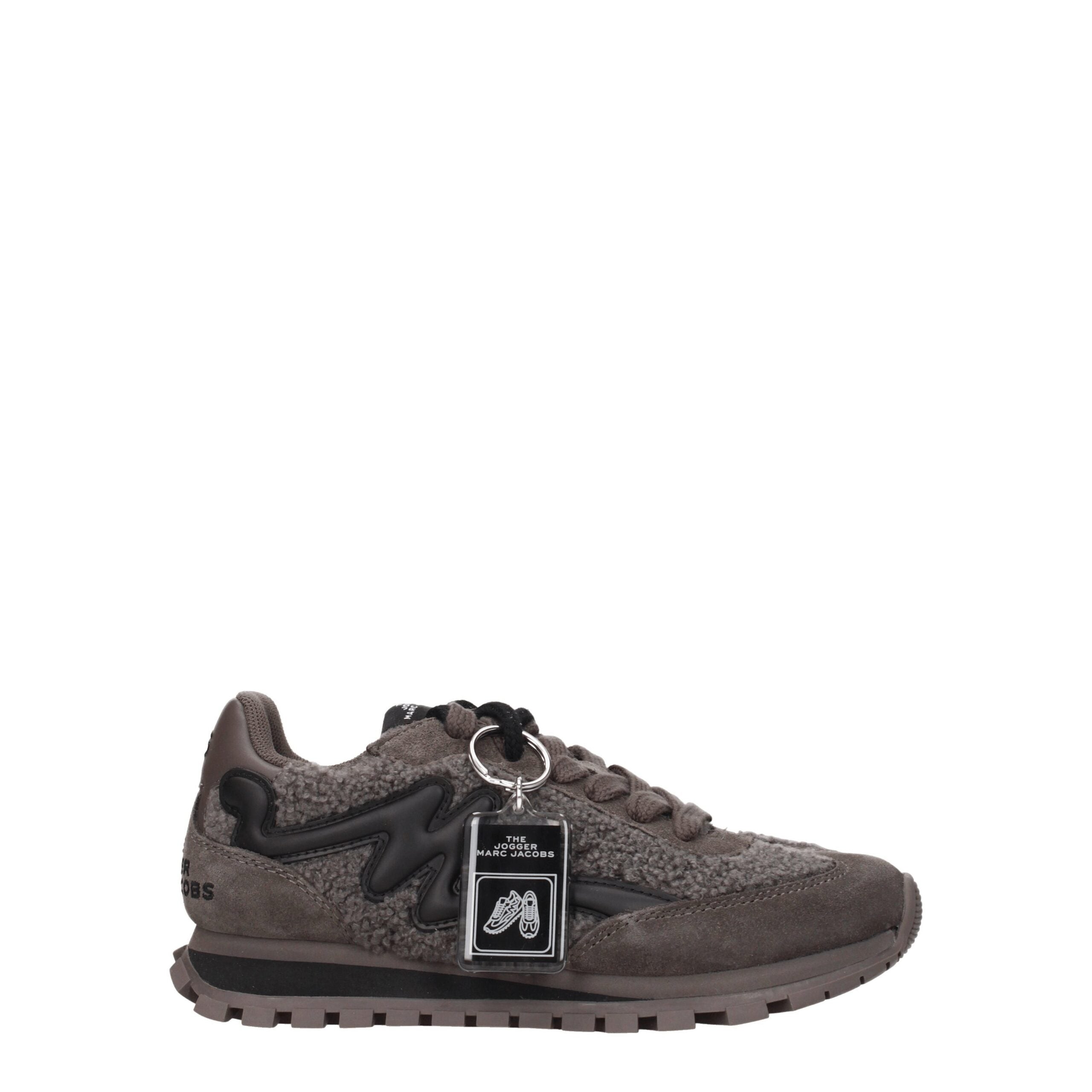 Marc Jacobs Gray Fur Chunky Women's Sneakers
