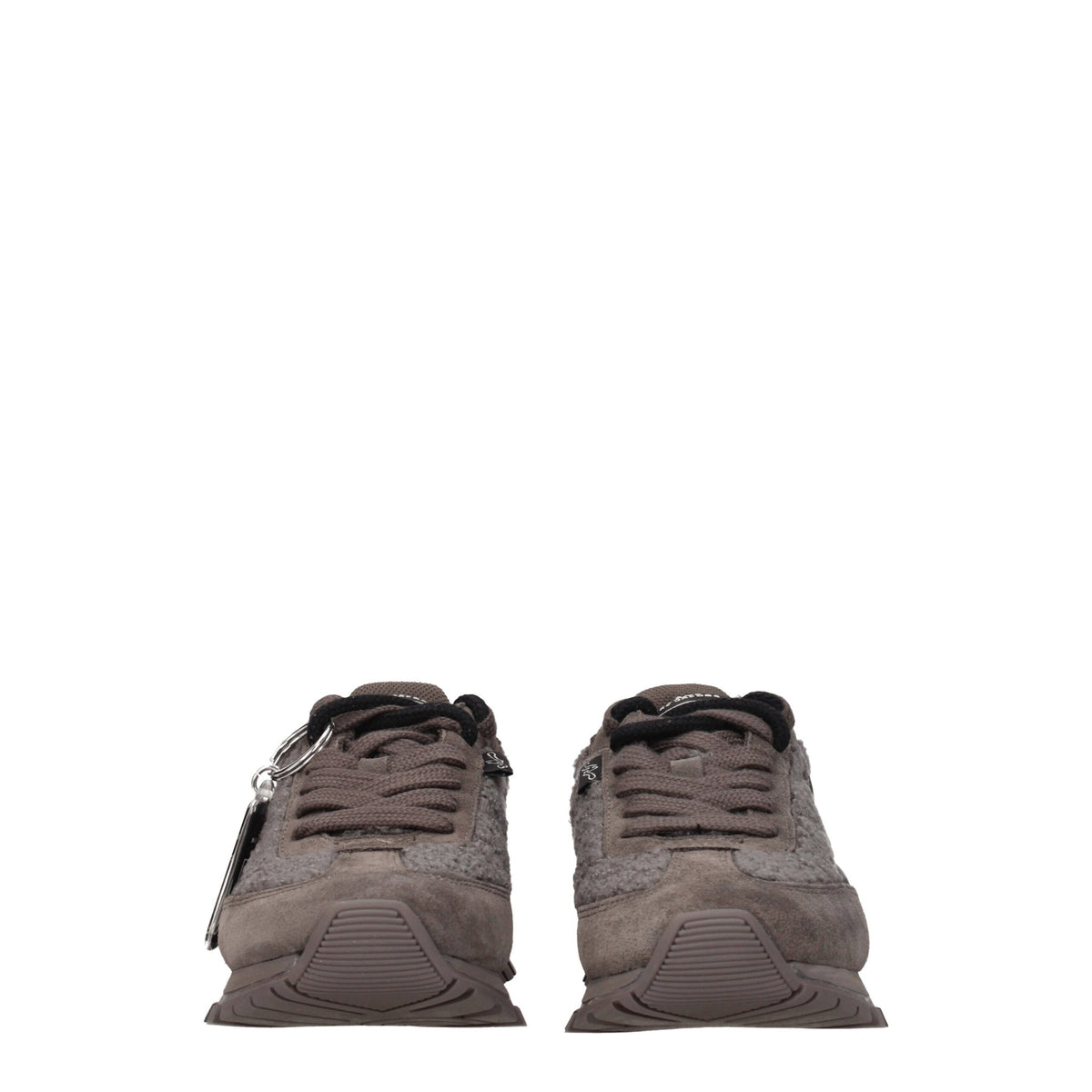 Marc Jacobs Gray Fur Chunky Women's Sneakers