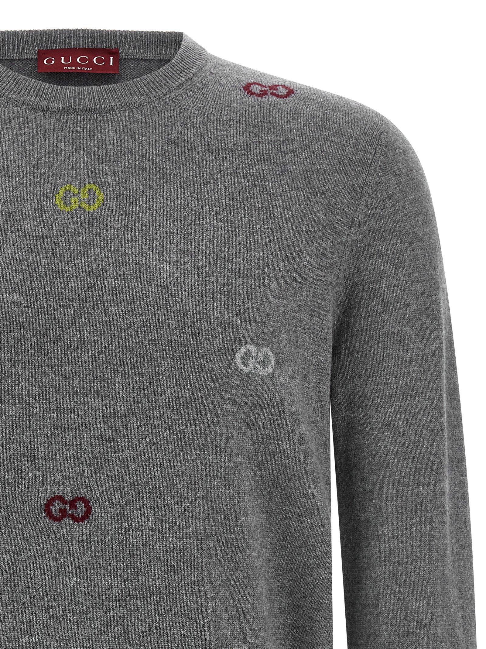 Gucci Men's Gg Intarsia Sweater