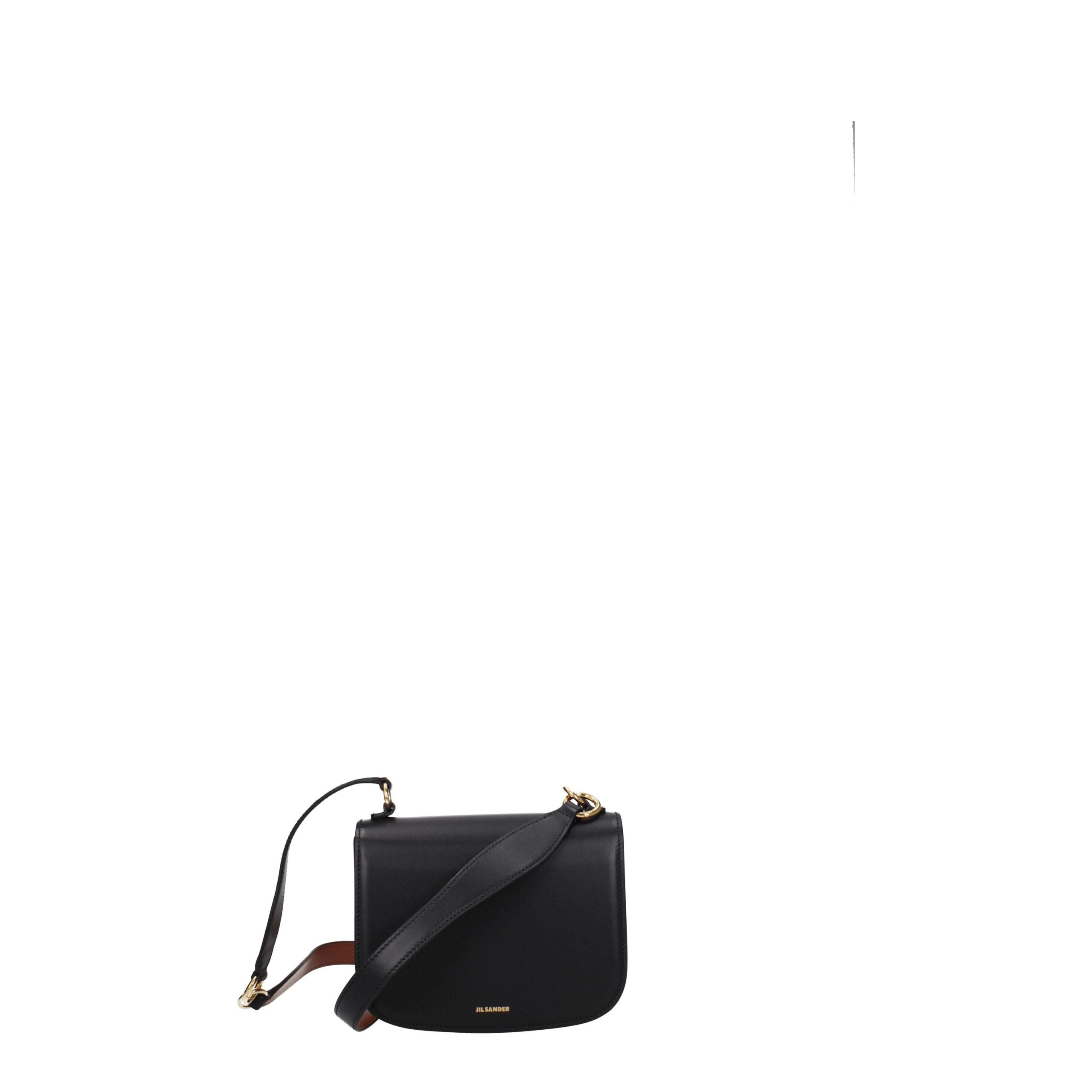 Jil Sander Black Leather Women's Handbag