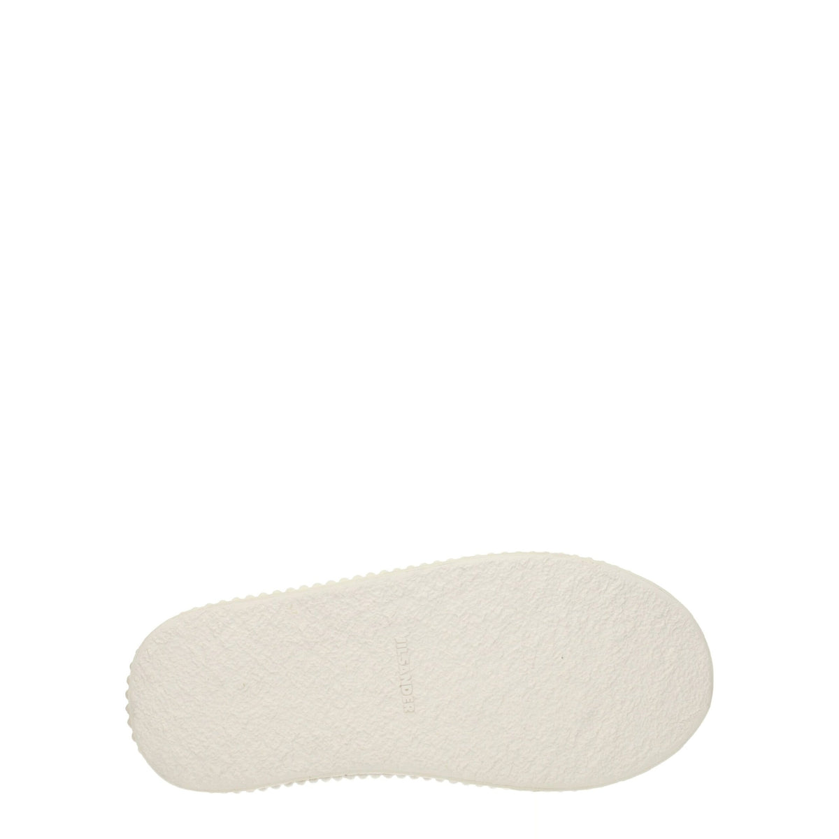 Jil Sander White Fabric Platform Women's Sneakers