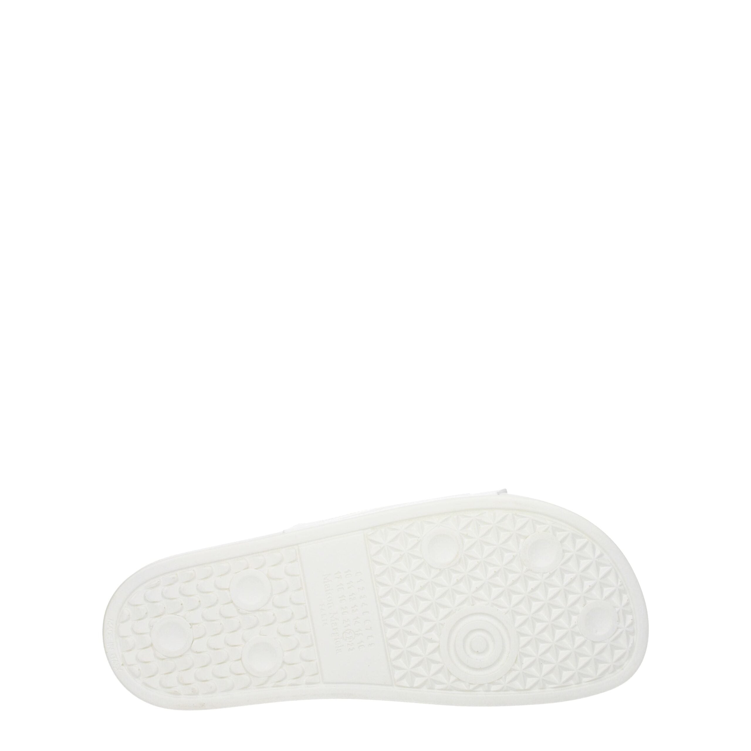 Maison Margiela White Cotton Men's Slippers