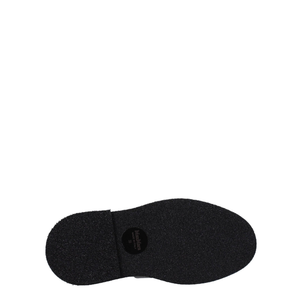 Max Mara Black Leather Oxfords And Women's Derbies