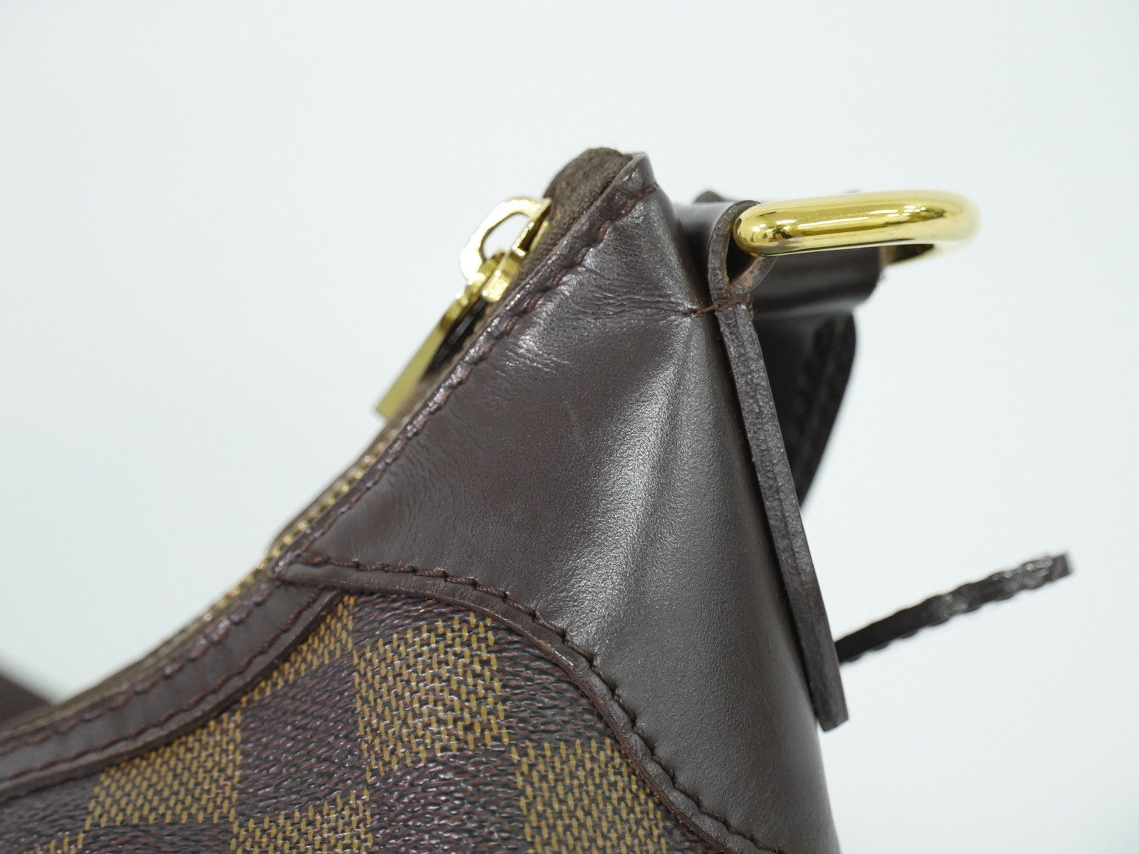 Louis Vuitton Thames Damier Ebene Brown Canvas Shoulder Bag Bag (Pre-Owned)