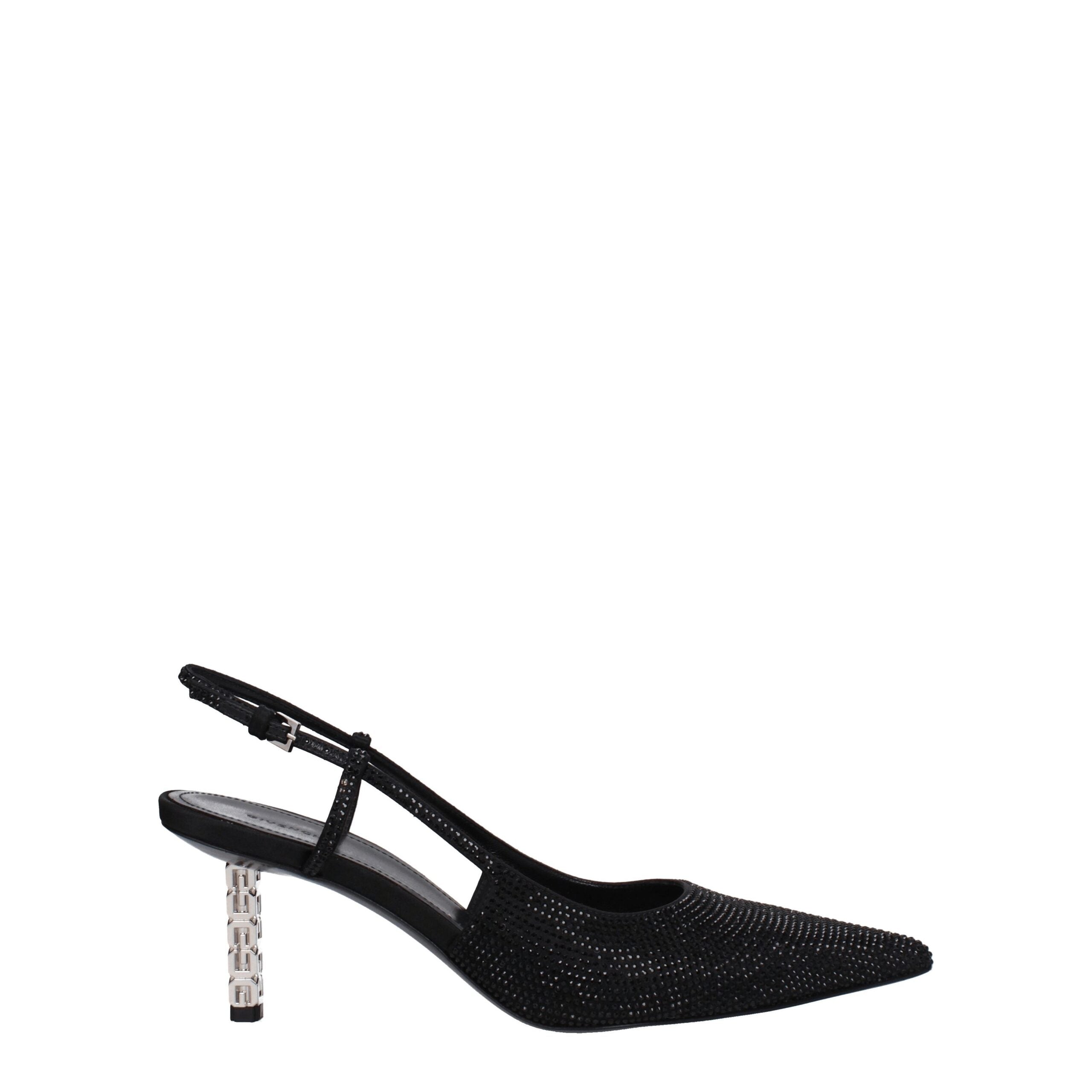 Givenchy Black Fabric High Heel Women's Pumps