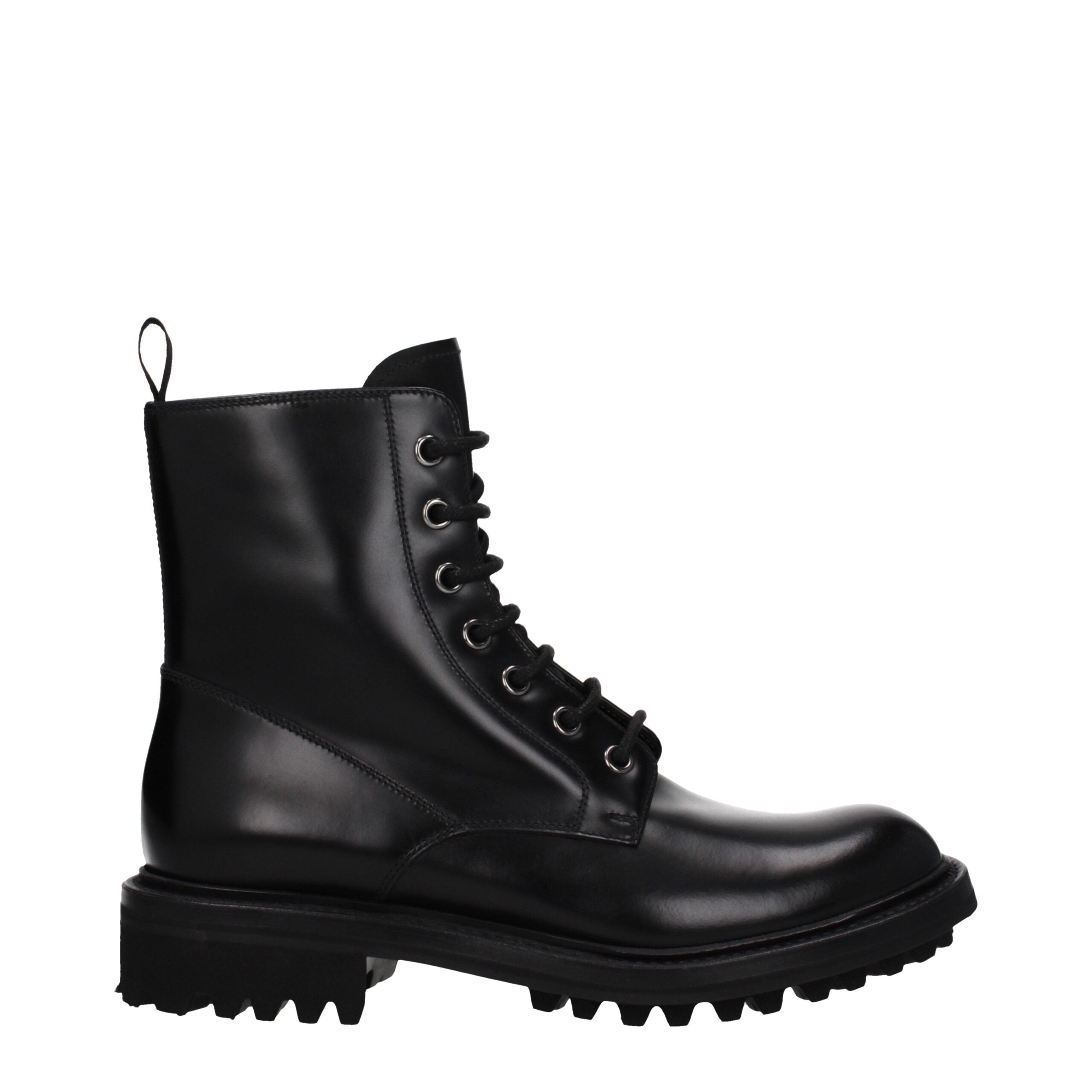 Church's Black Leather Ankle Women's Boots