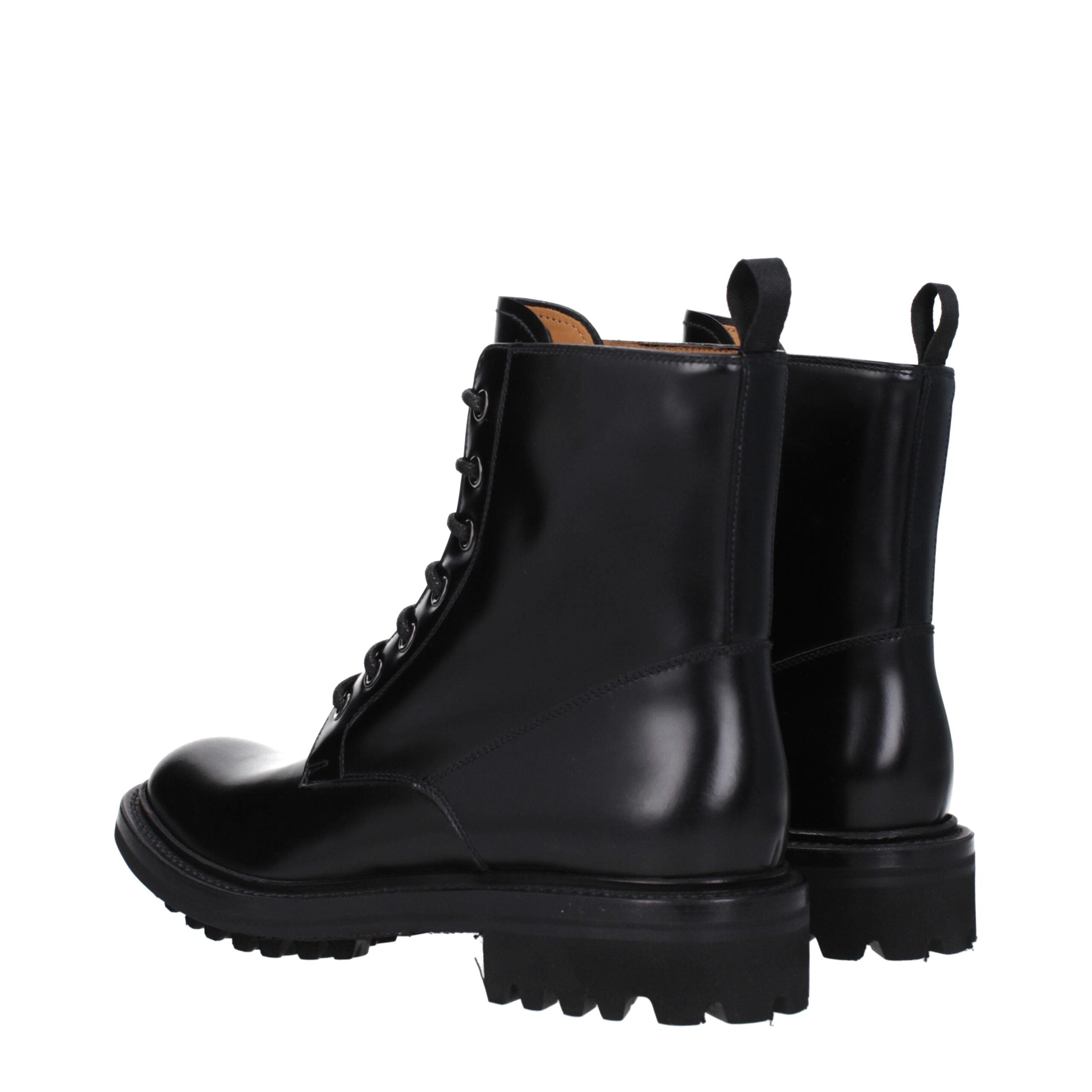 Church's Black Leather Ankle Women's Boots